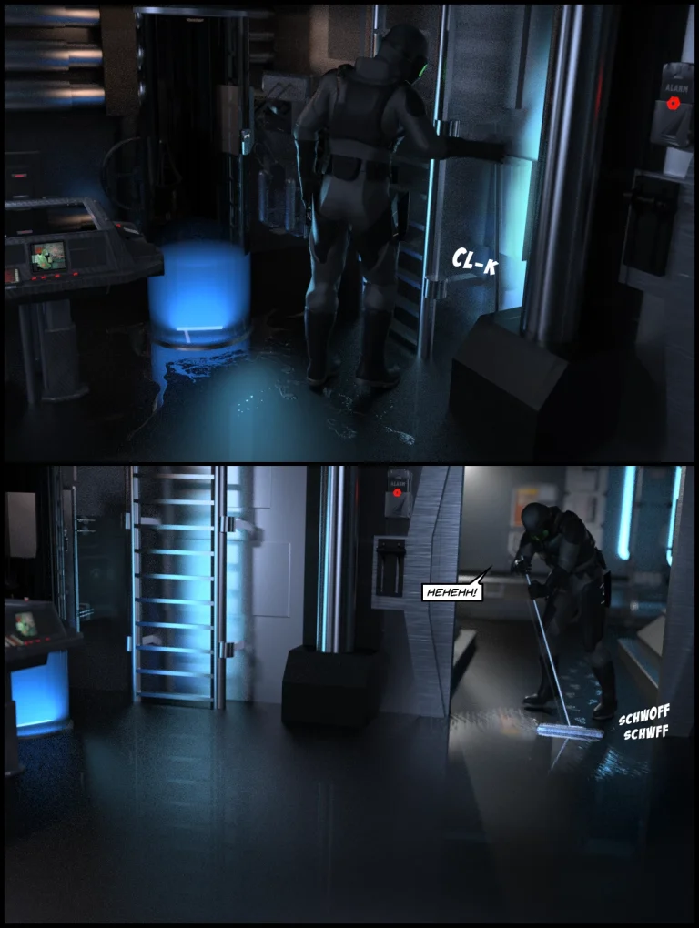 One Human, Being. 07.2: At The Edge. Part Two porn comic picture 93