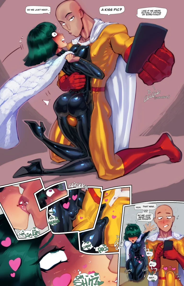 One P---- Man: Saitama X Fubuki porn comic picture 3