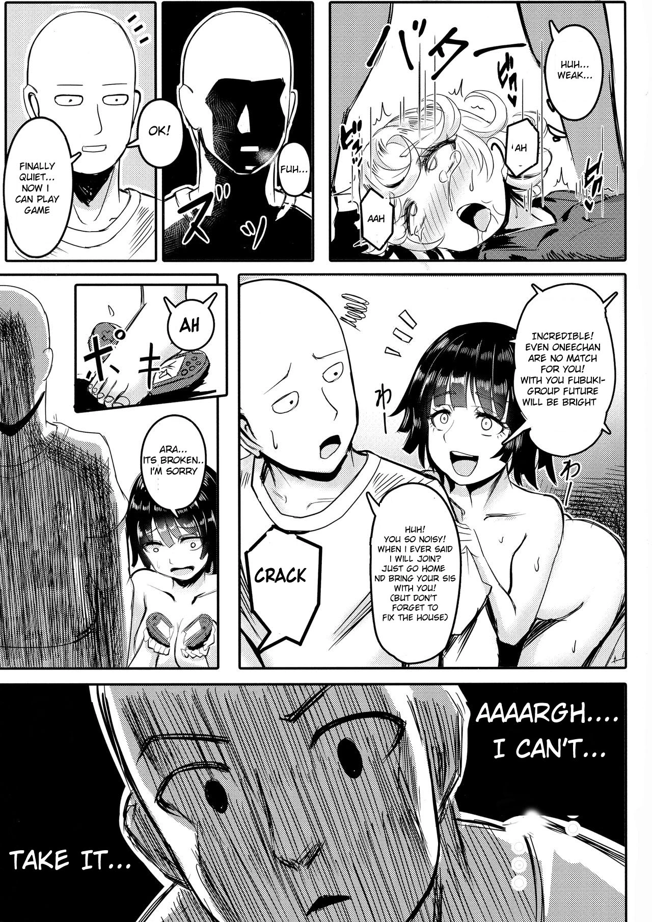 ONE PORNCH MAN Tatsumaki Shimai porn comic picture 12