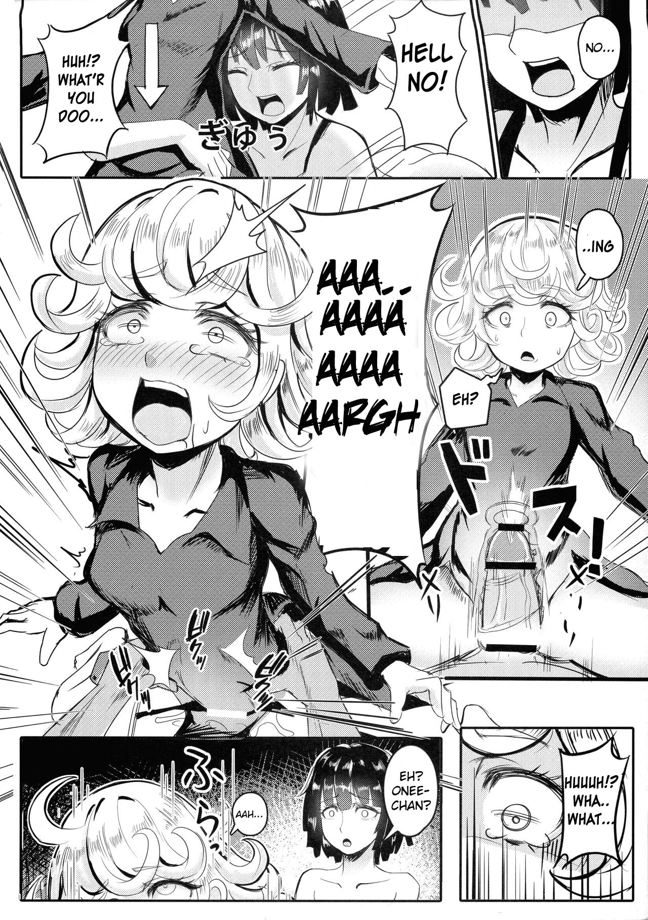 ONE PORNCH MAN Tatsumaki Shimai porn comic picture 9