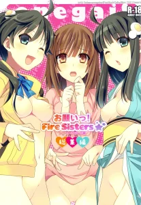 Onegai! Fire Sisters - Soushuuhen Bakemonogatari porn comic picture 1