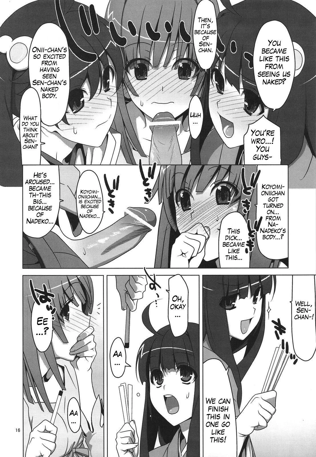 Onegai! Fire Sisters - Soushuuhen Bakemonogatari porn comic picture 18