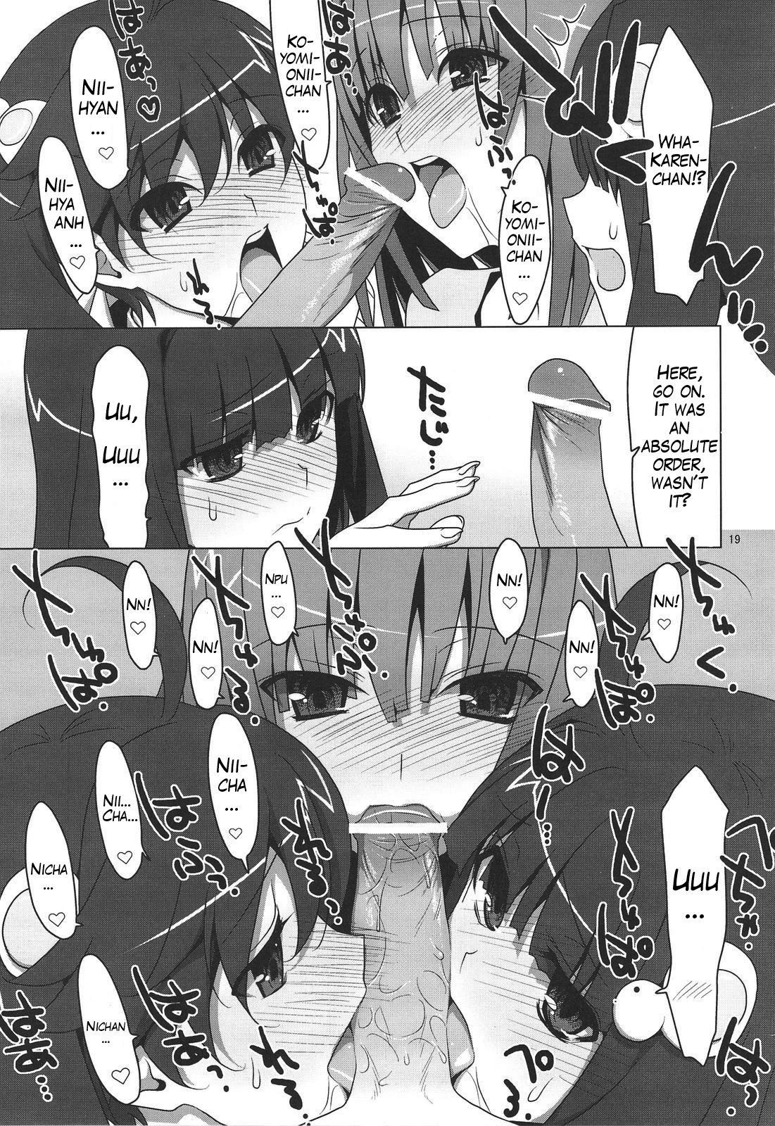 Onegai! Fire Sisters - Soushuuhen Bakemonogatari porn comic picture 21