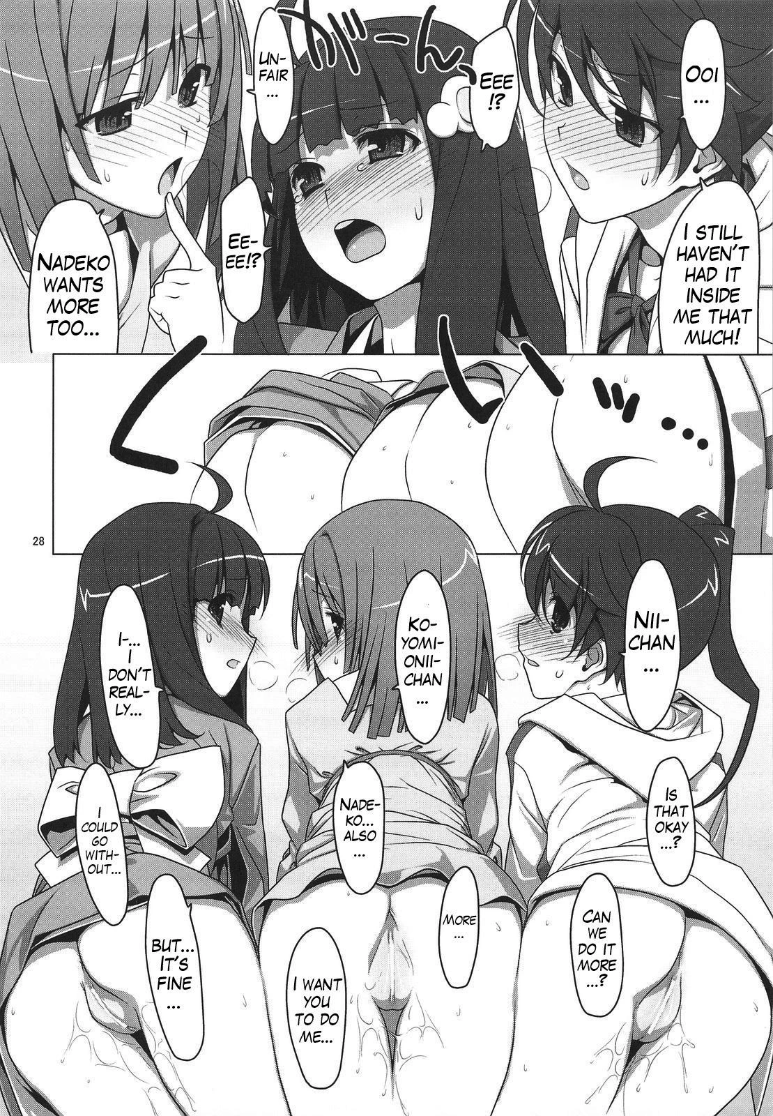 Onegai! Fire Sisters - Soushuuhen Bakemonogatari porn comic picture 30