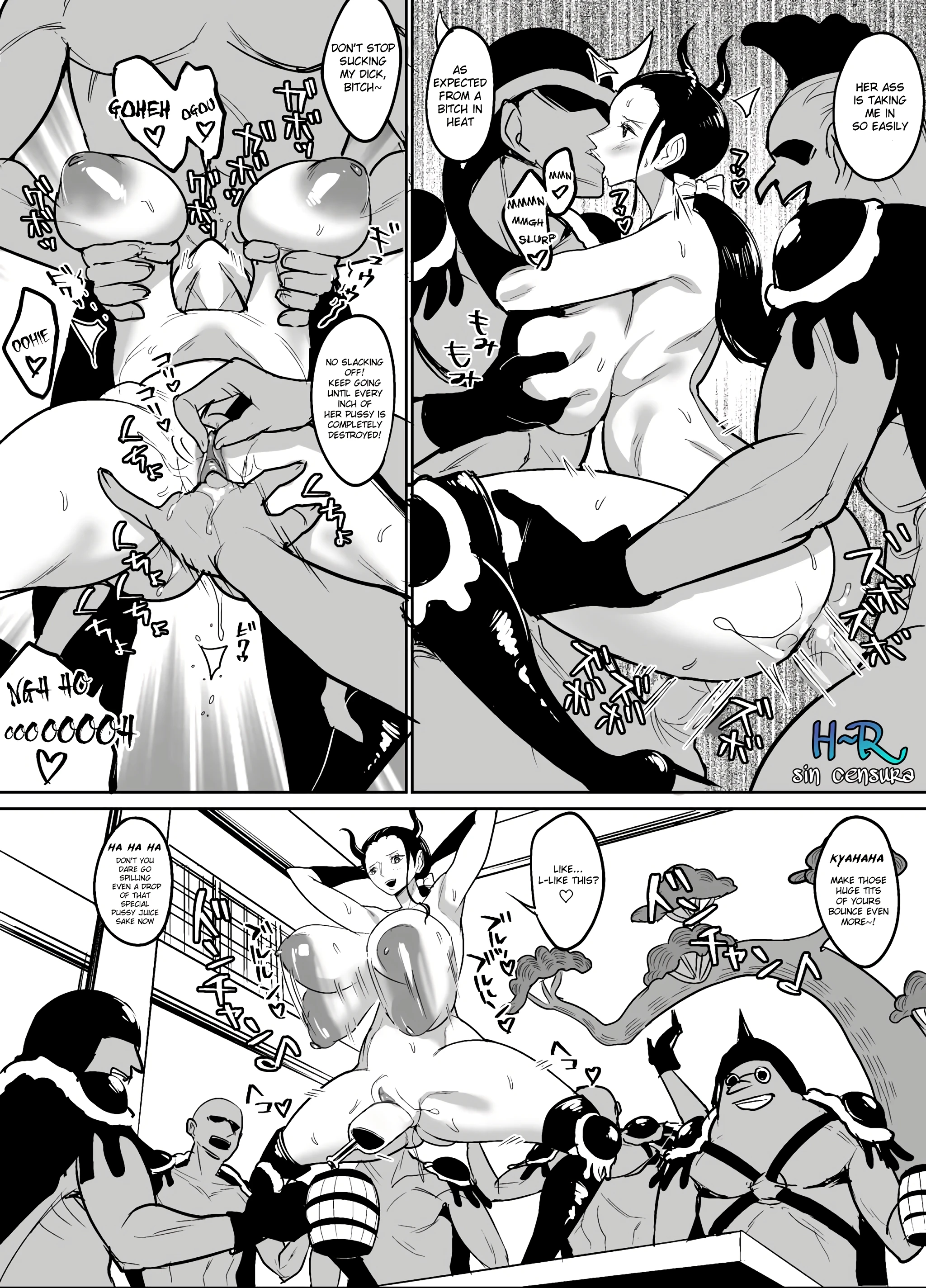 Onigashima Infiltration porn comic picture 7
