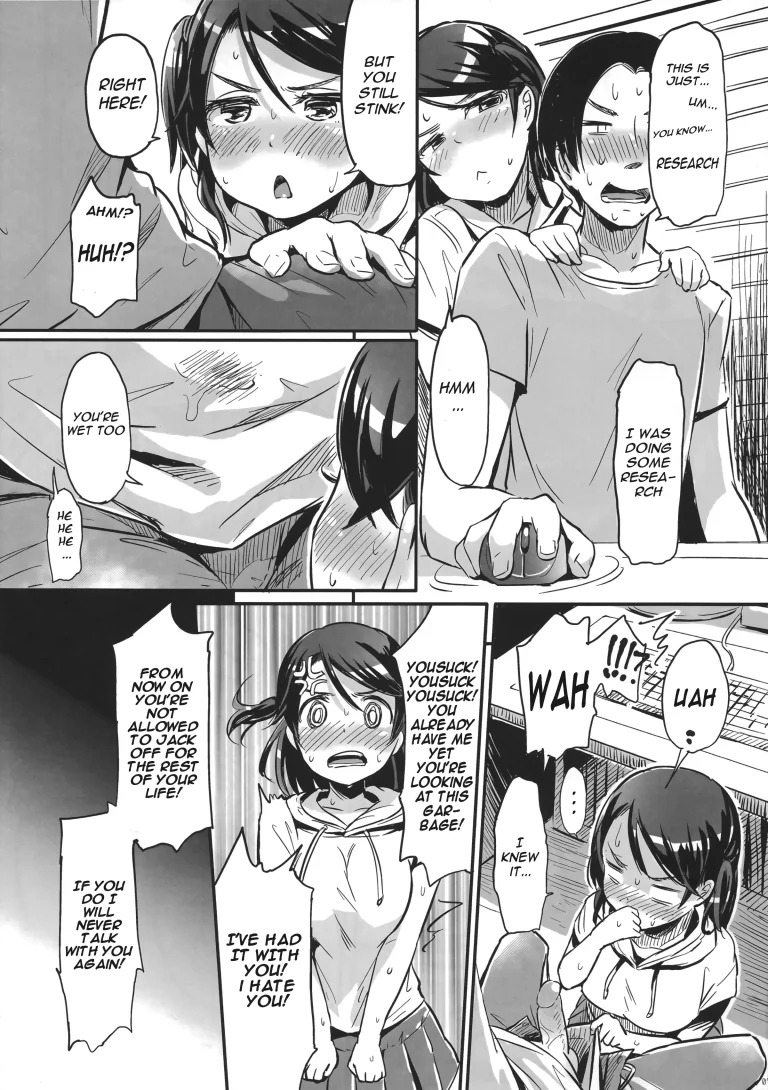 Onii-chan!? Onanie Kinshi!!! porn comic picture 6