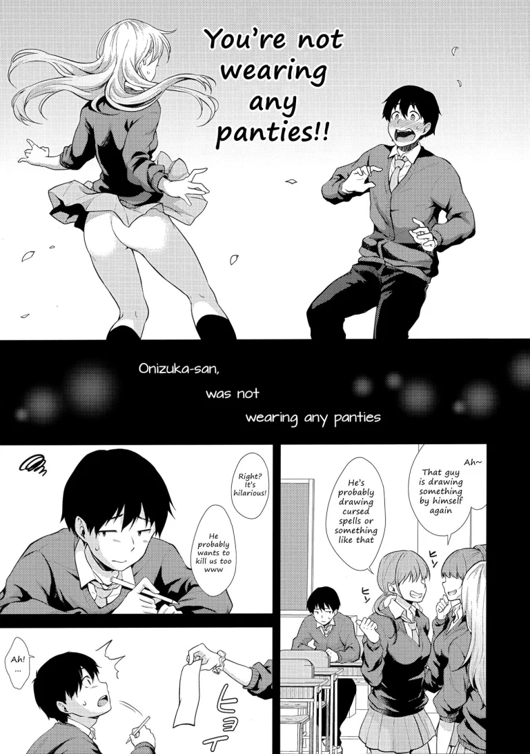 Onizuka-san Forgot Her Panties | Onizuka-san Panty Wasureru porn comic picture 8