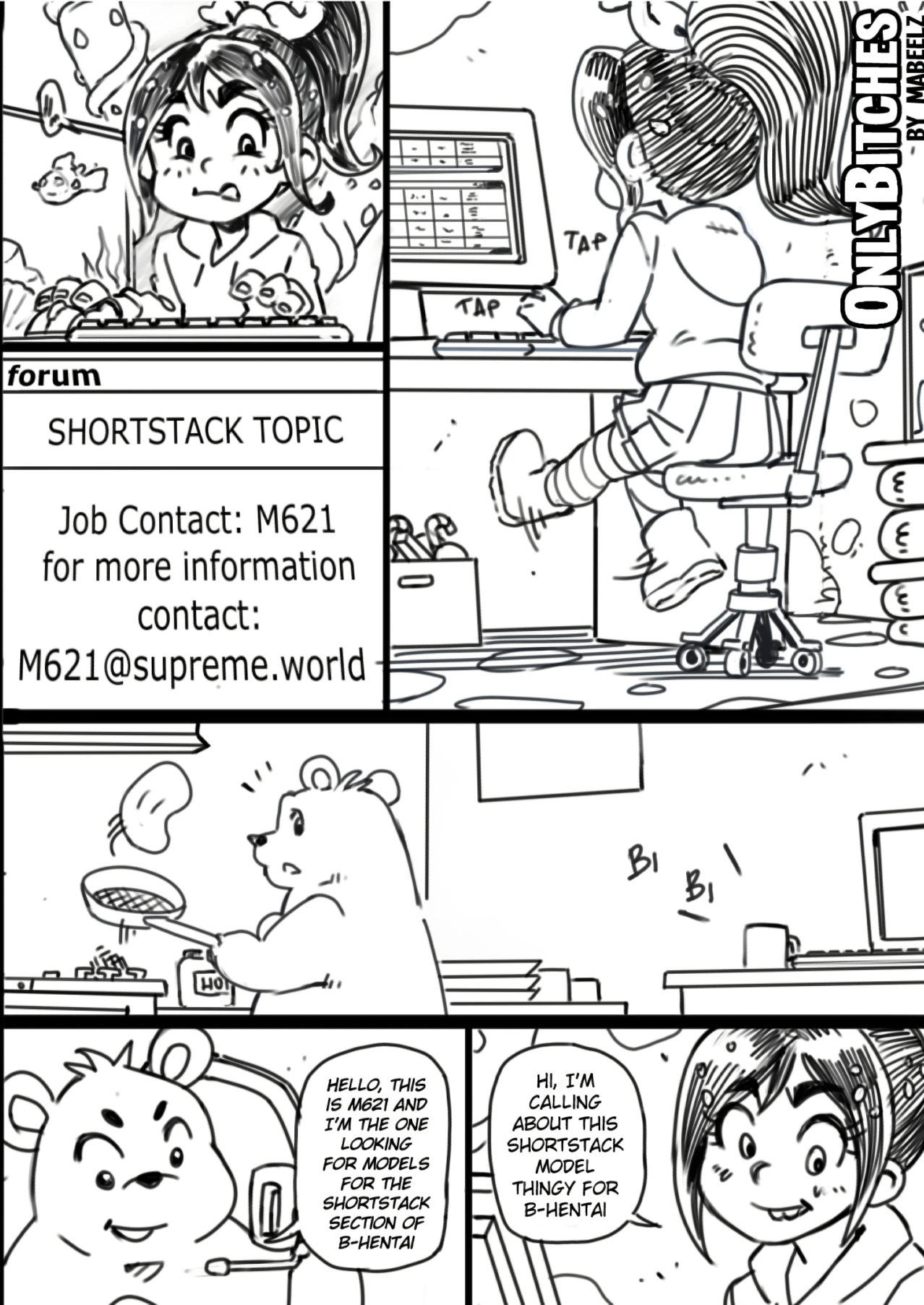 OnlyBitches porn comic picture 1