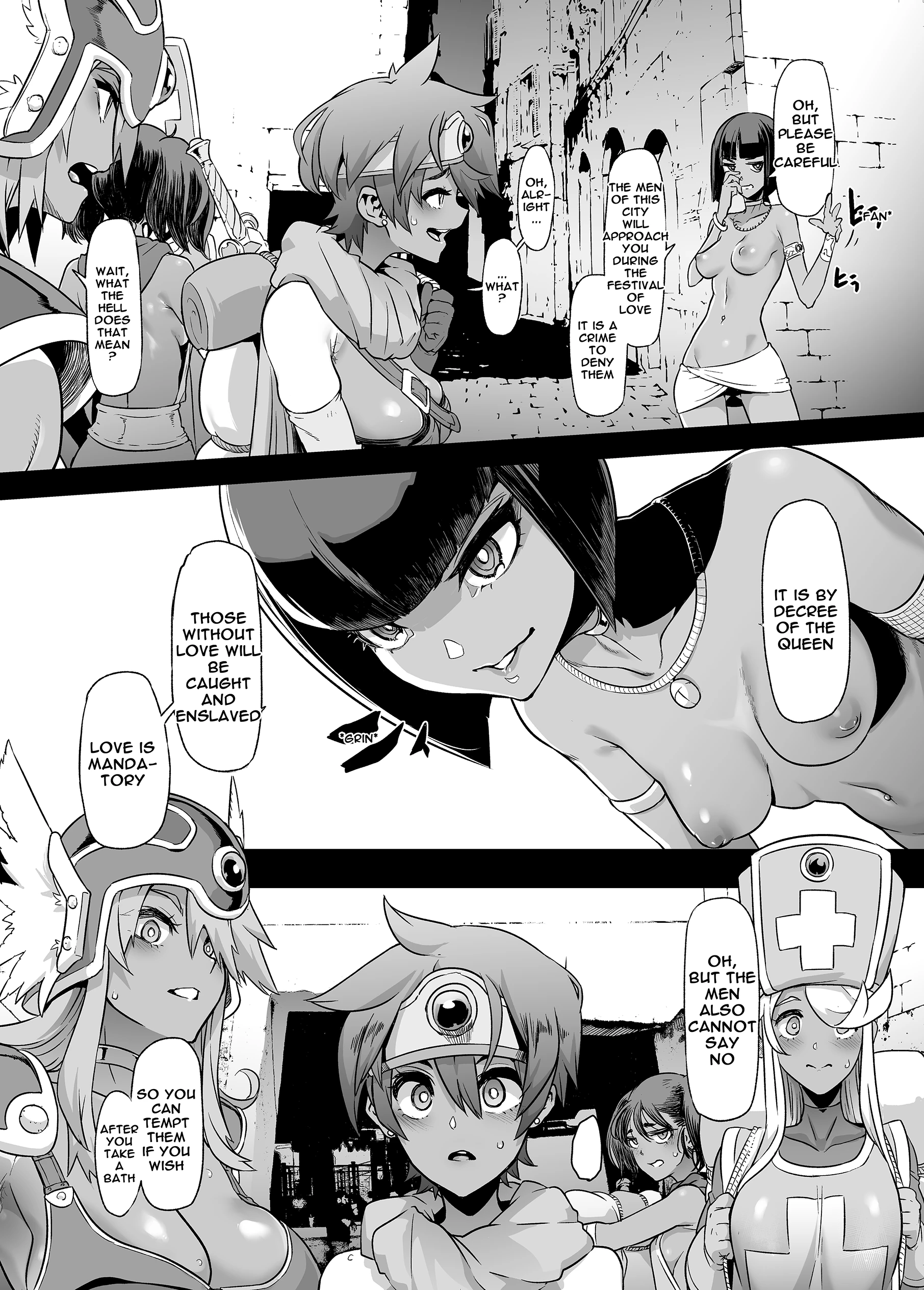 Onna Yuusha no Tabi 5 Yoru no Machi no Onna Boukensha porn comic picture 6