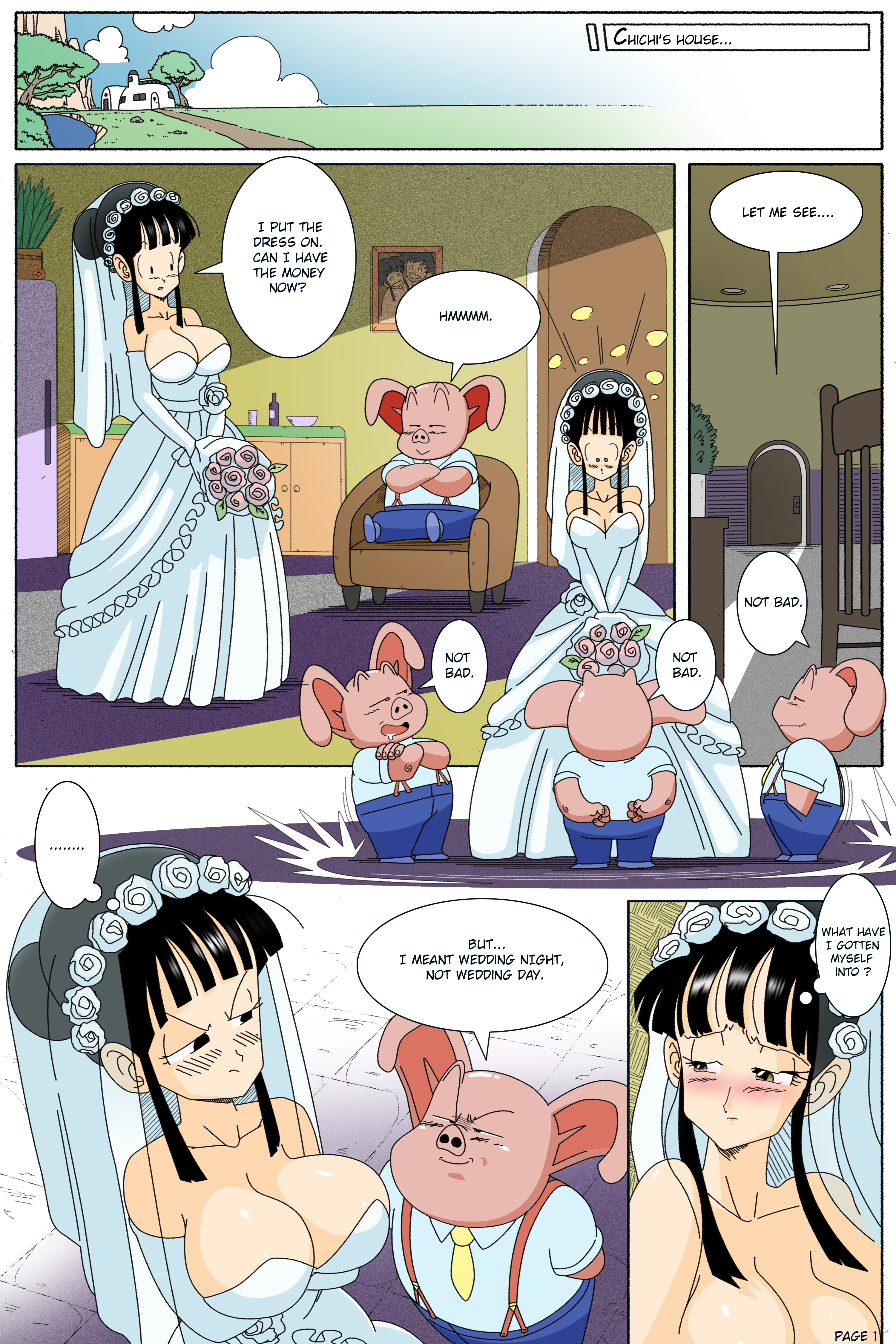 Oolong's Proposal Remake porn comic picture 1