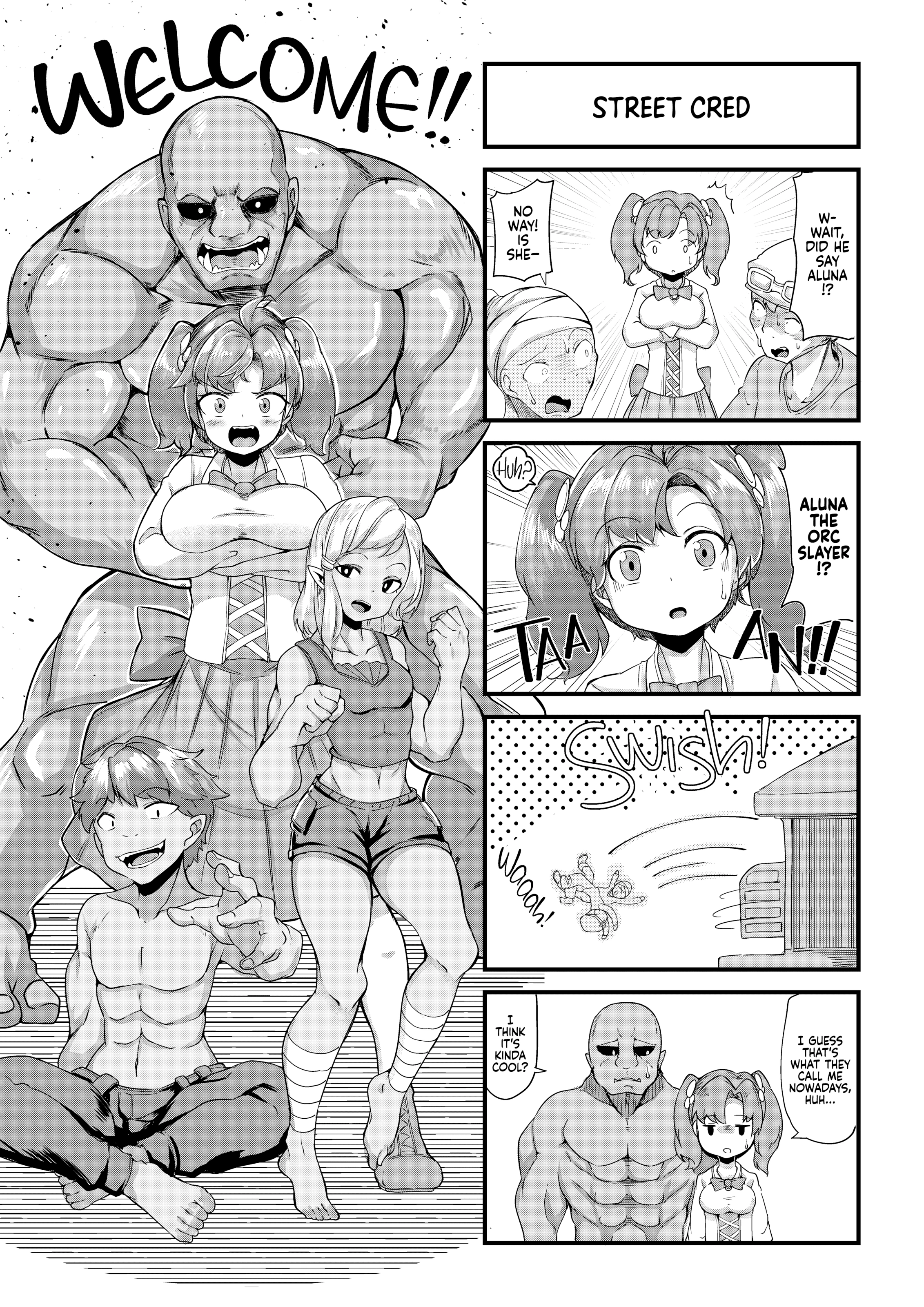 Orc and Maiden porn comic picture 22