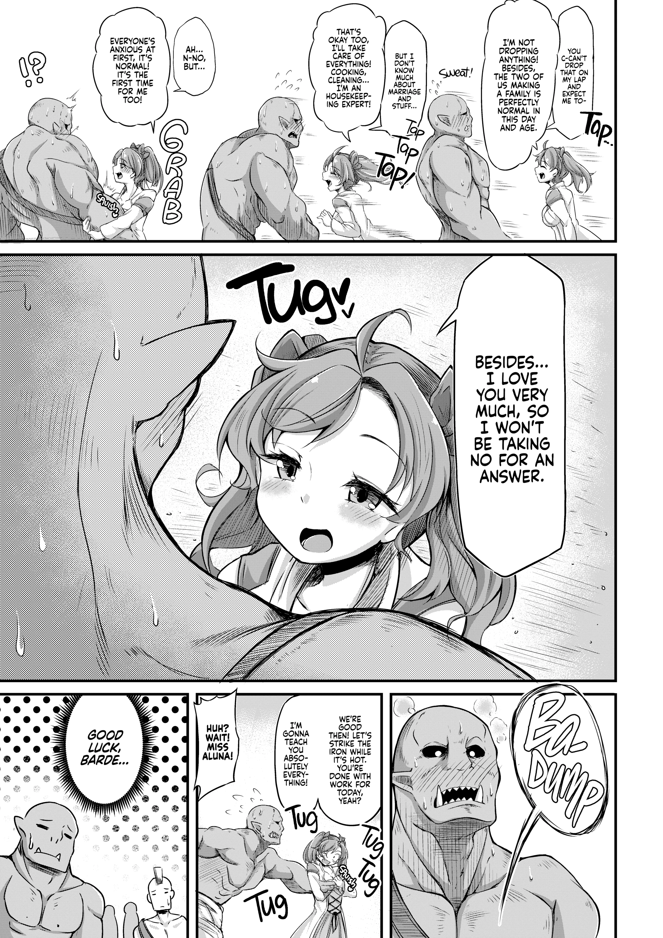 Orc and Maiden porn comic picture 5