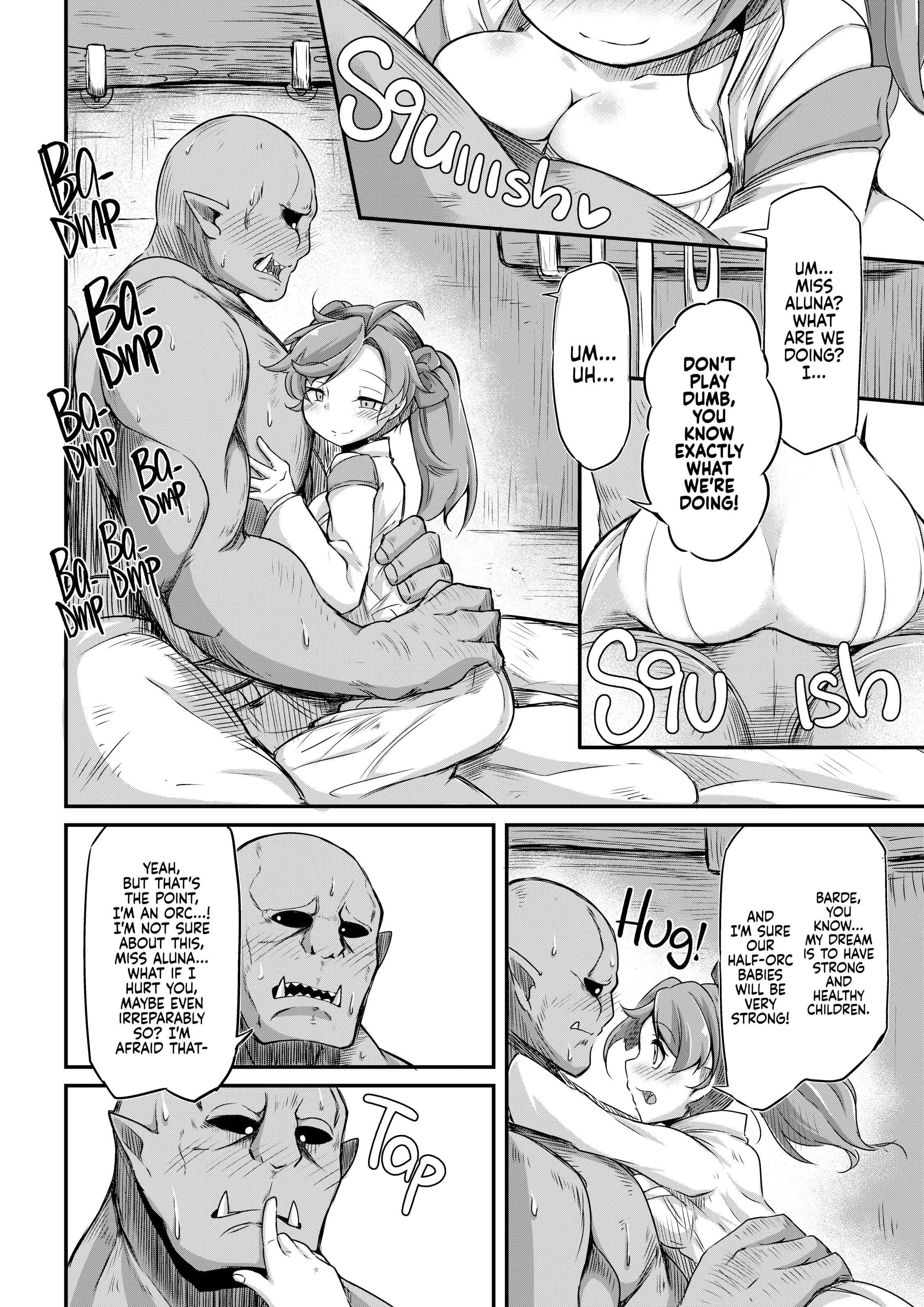 Orc and Maiden porn comic picture 6