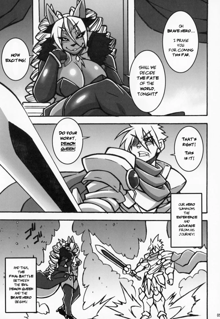 Ore no Yome wa Moto Maou (Kemokko Lovers 9) porn comic picture 1