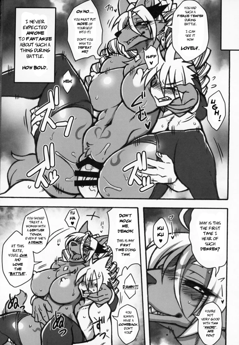 Ore no Yome wa Moto Maou (Kemokko Lovers 9) porn comic picture 3