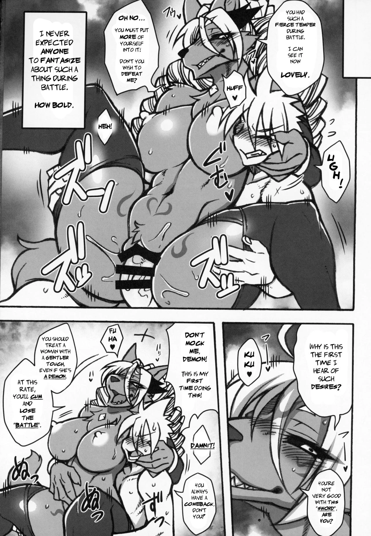 Ore no Yome wa Moto Maou (Kemokko Lovers 9) porn comic picture 3