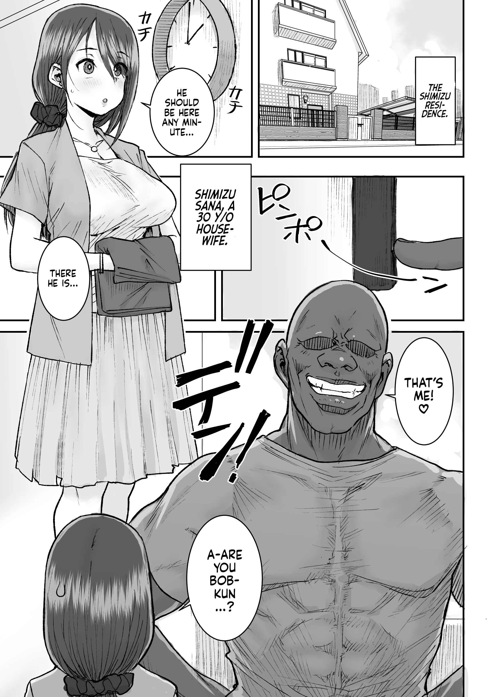 Orgasmic Sex with a Muscular BBC Beefcake while my Hubby was Abroad porn comic picture 2
