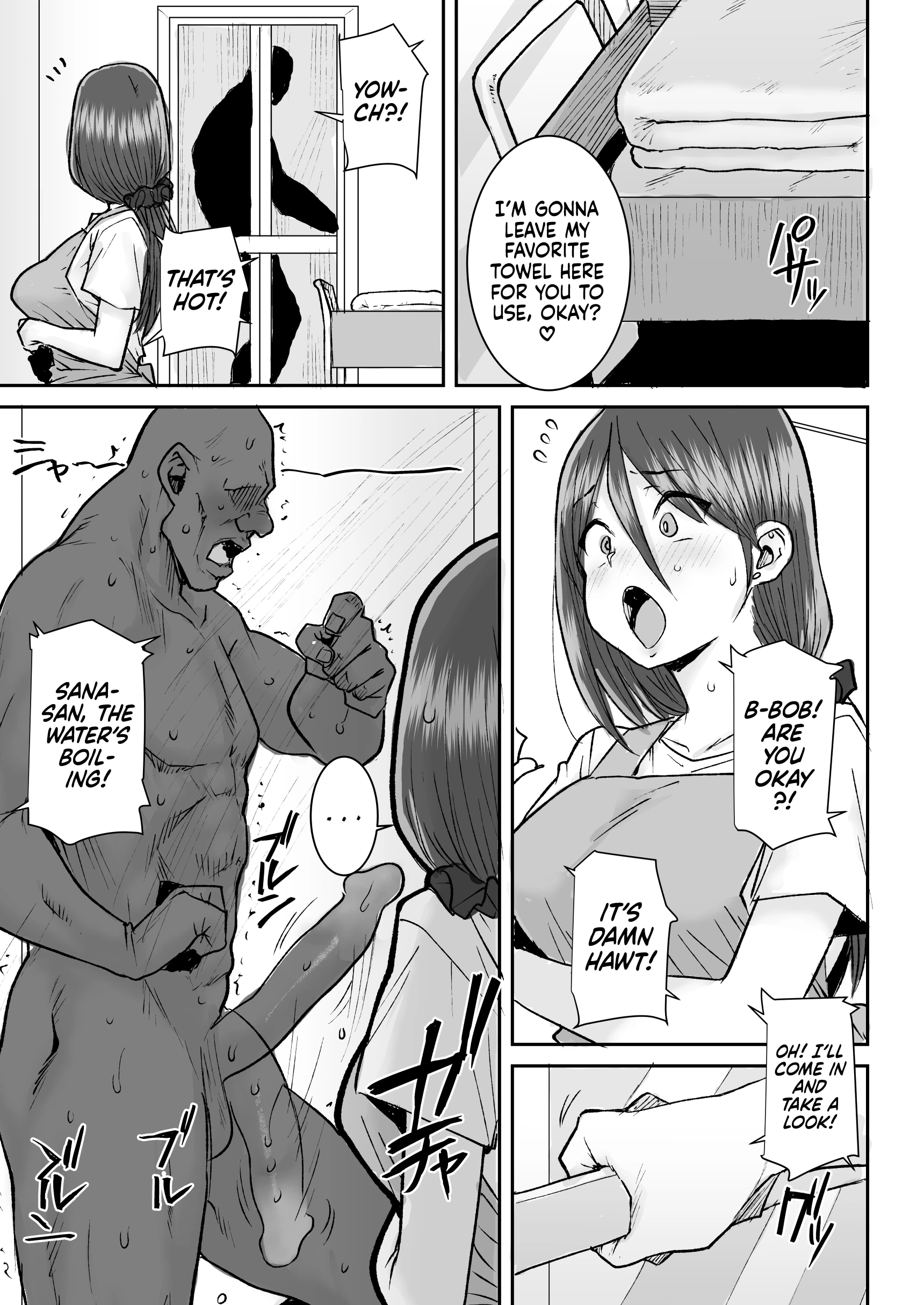 Orgasmic Sex with a Muscular BBC Beefcake while my Hubby was Abroad porn comic picture 6