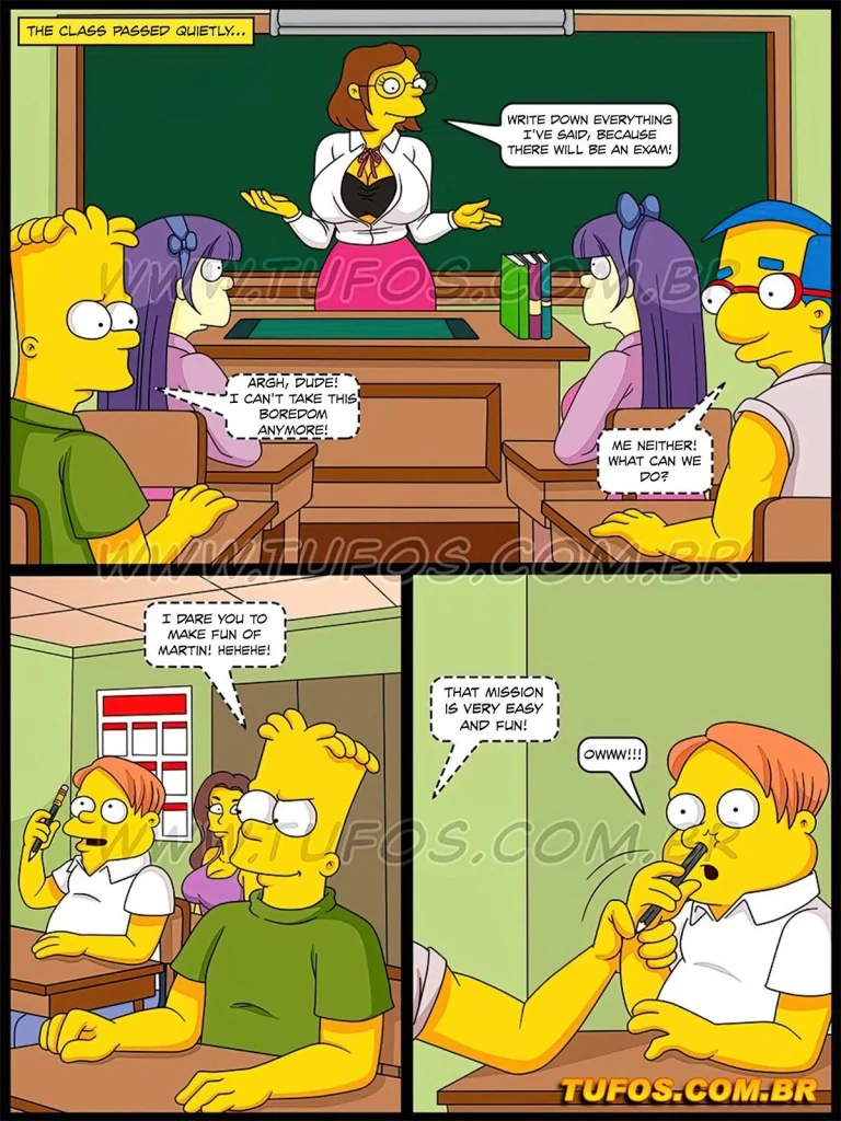 Os Simptoons 32 - Of Saints they have nothing porn comic picture 2