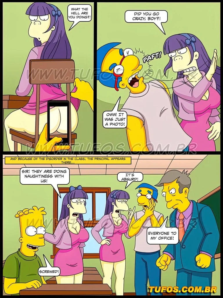 Os Simptoons 32 - Of Saints they have nothing porn comic picture 4