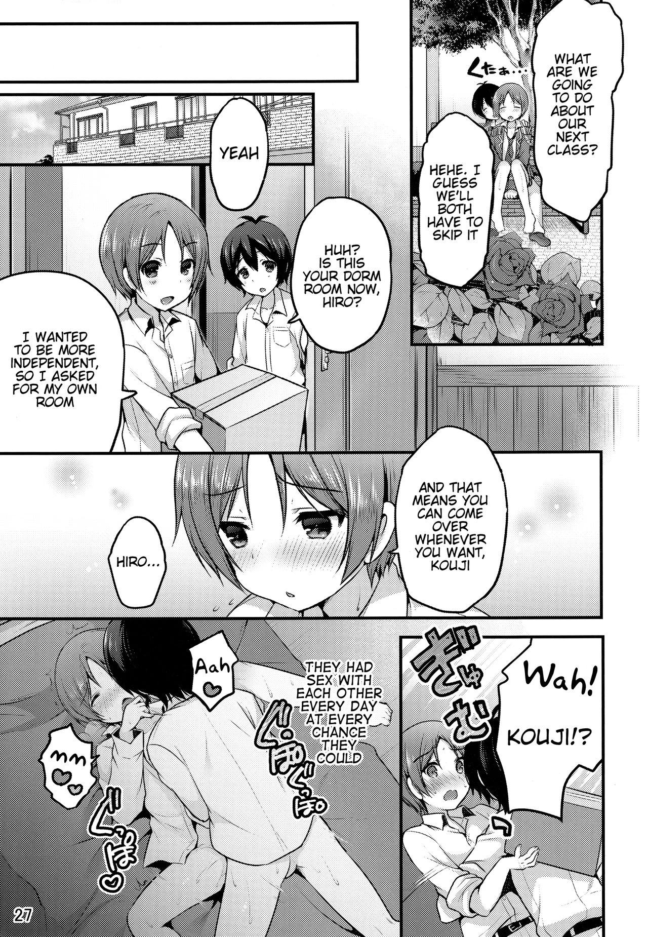 Otokonoko no Tsubomi porn comic picture 24