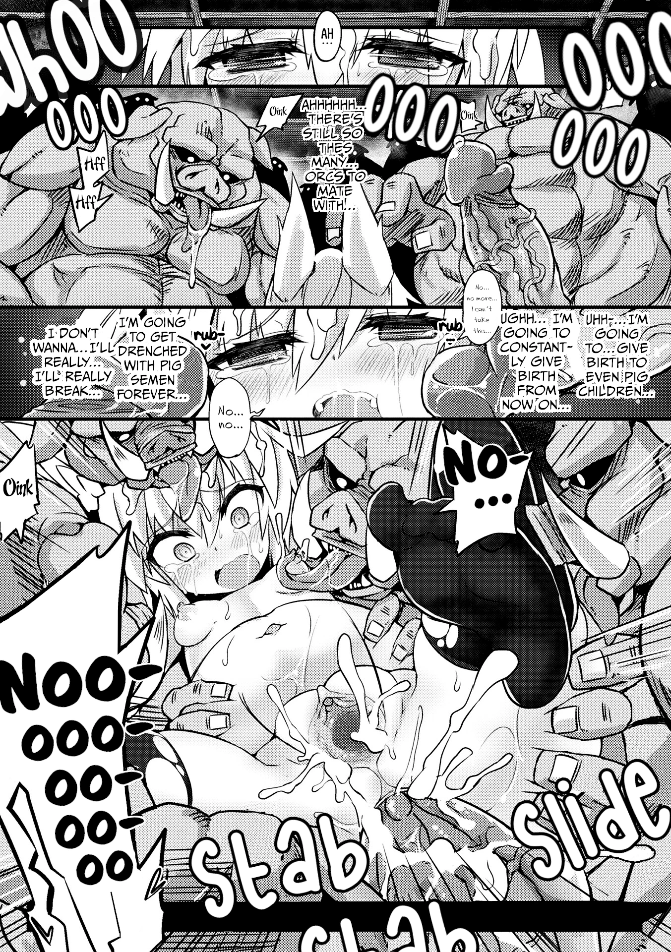 Oujo Denka no Naedoko Kishi porn comic picture 17