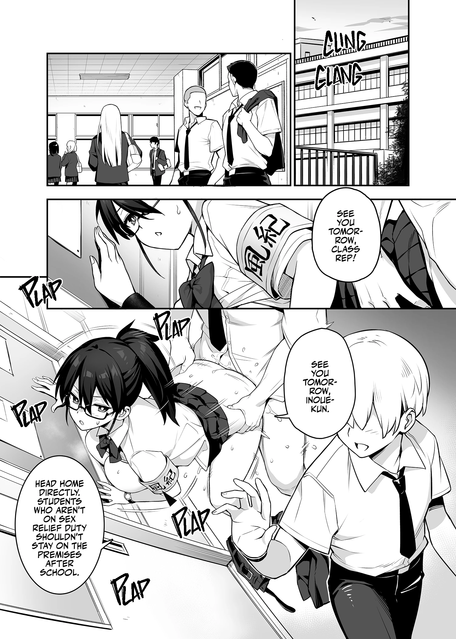 Our Beloved School Prez's TITS are too BIG! porn comic picture 2