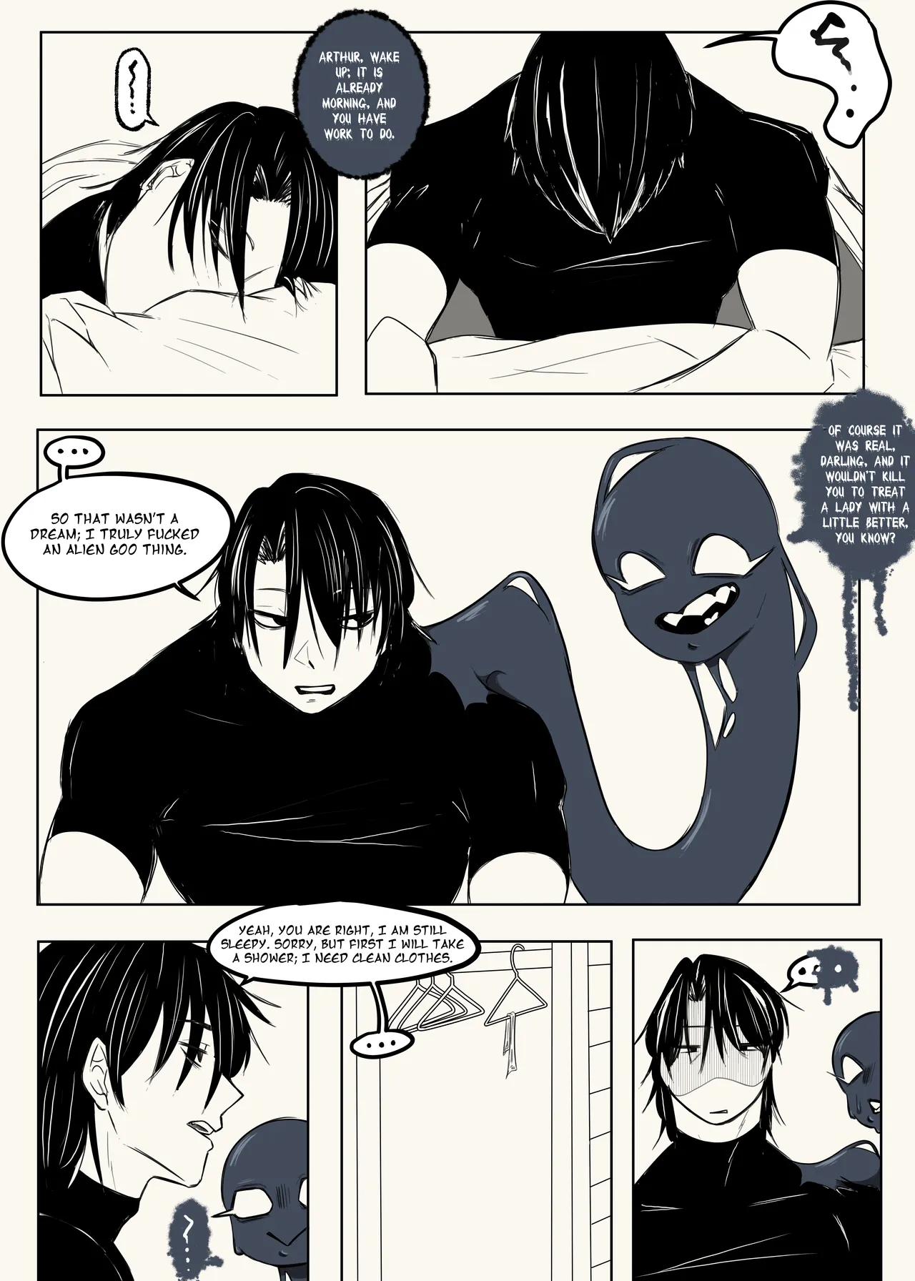 Overflowing Black 2 porn comic picture 1