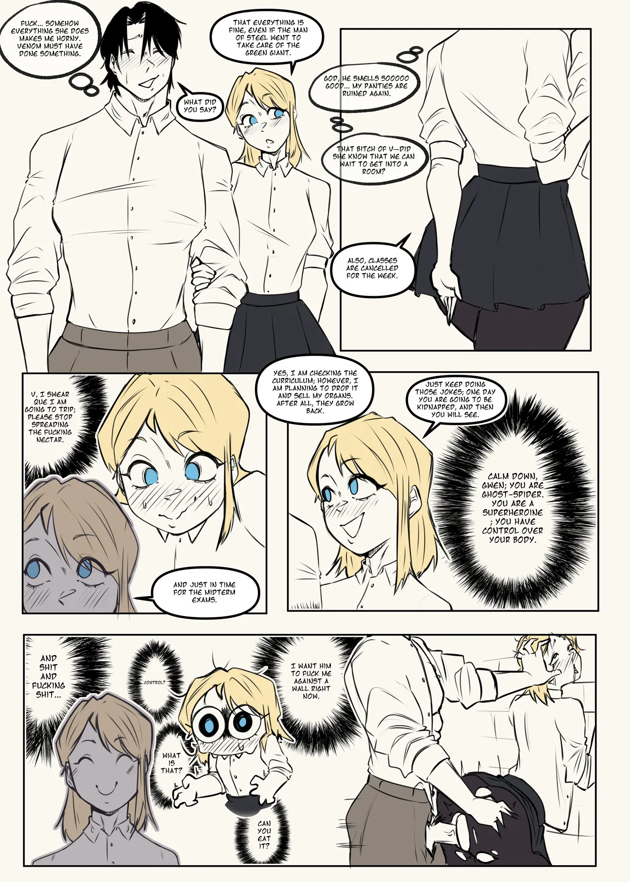 Overflowing Black 2 porn comic picture 13