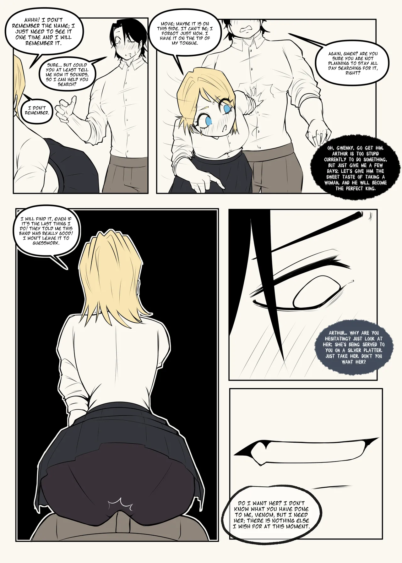 Overflowing Black 2 porn comic picture 16