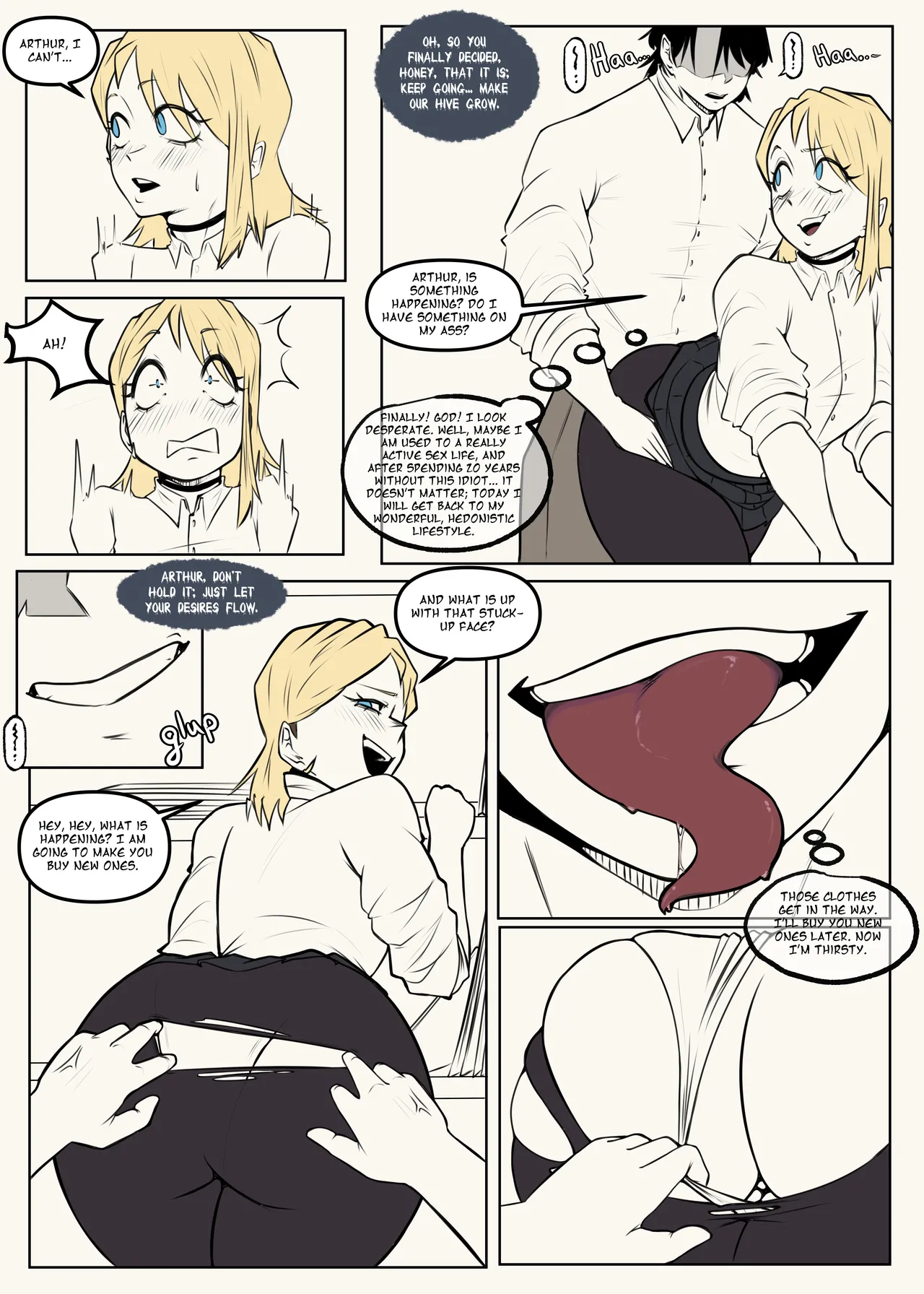 Overflowing Black 2 porn comic picture 18