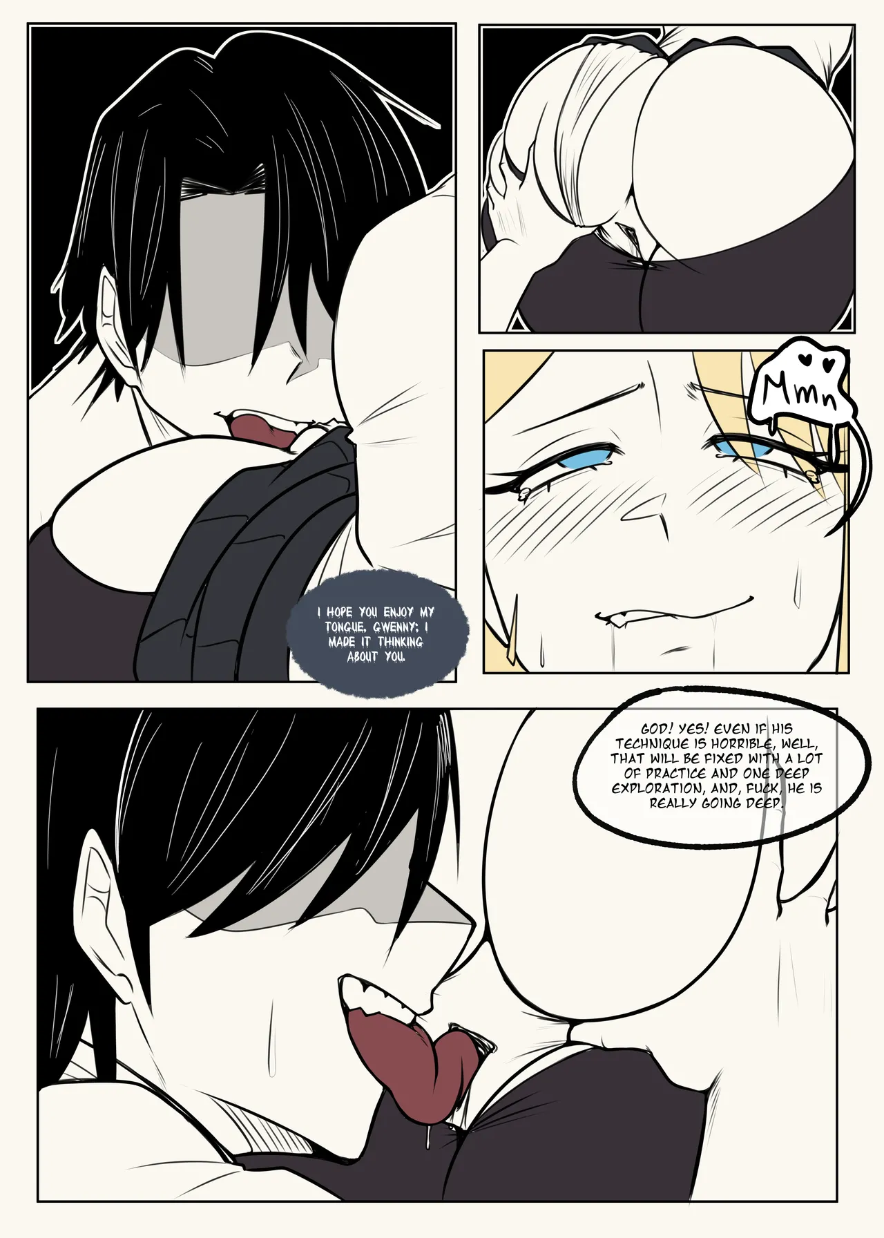 Overflowing Black 2 porn comic picture 19