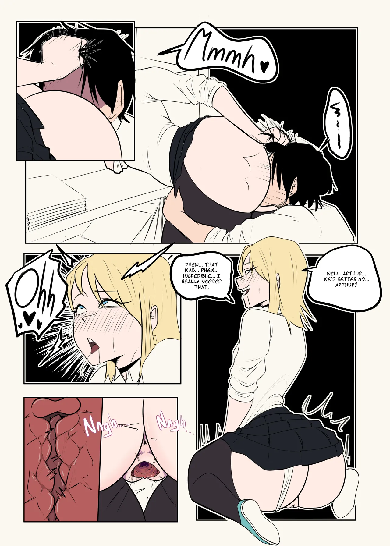 Overflowing Black 2 porn comic picture 21