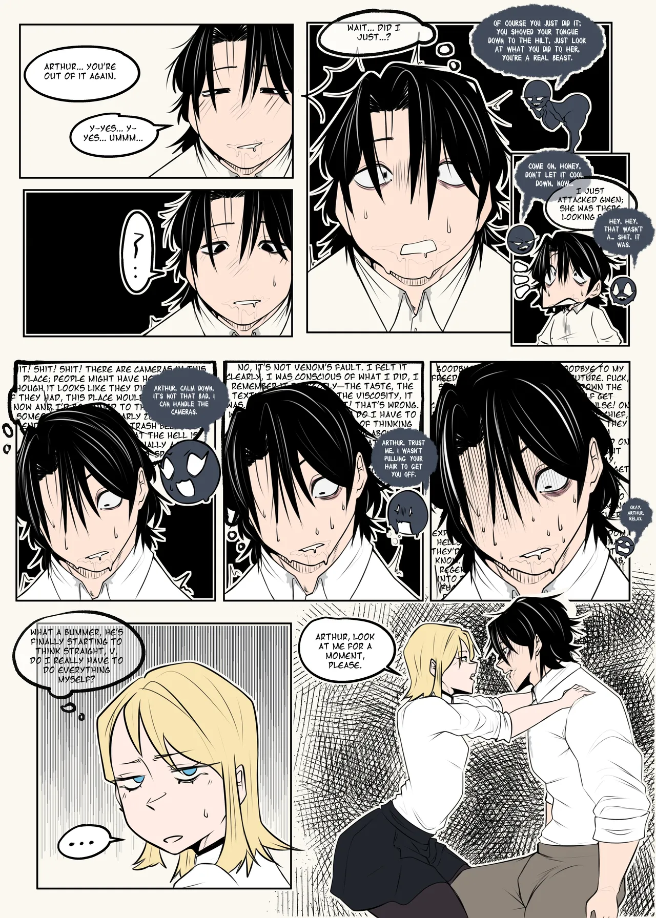 Overflowing Black 2 porn comic picture 22