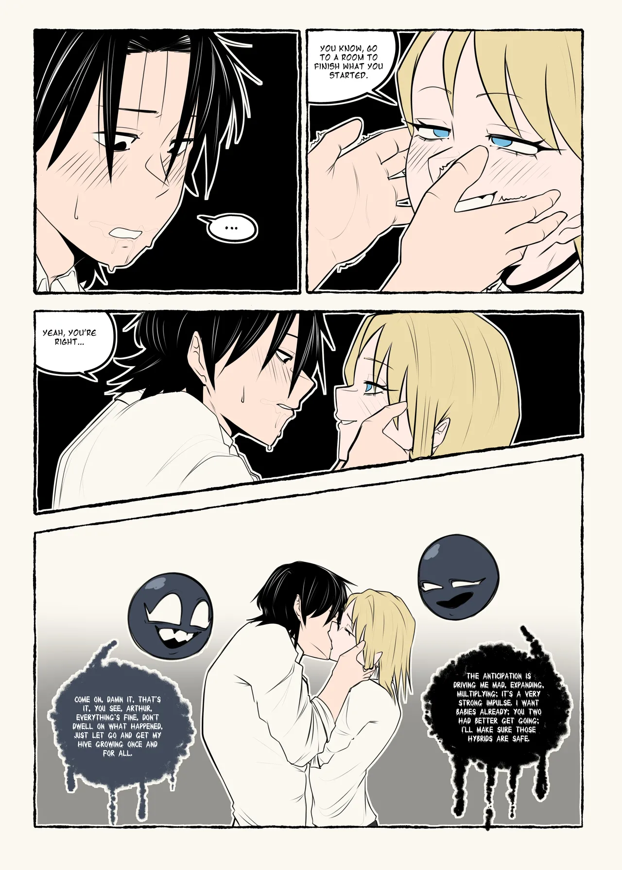 Overflowing Black 2 porn comic picture 24