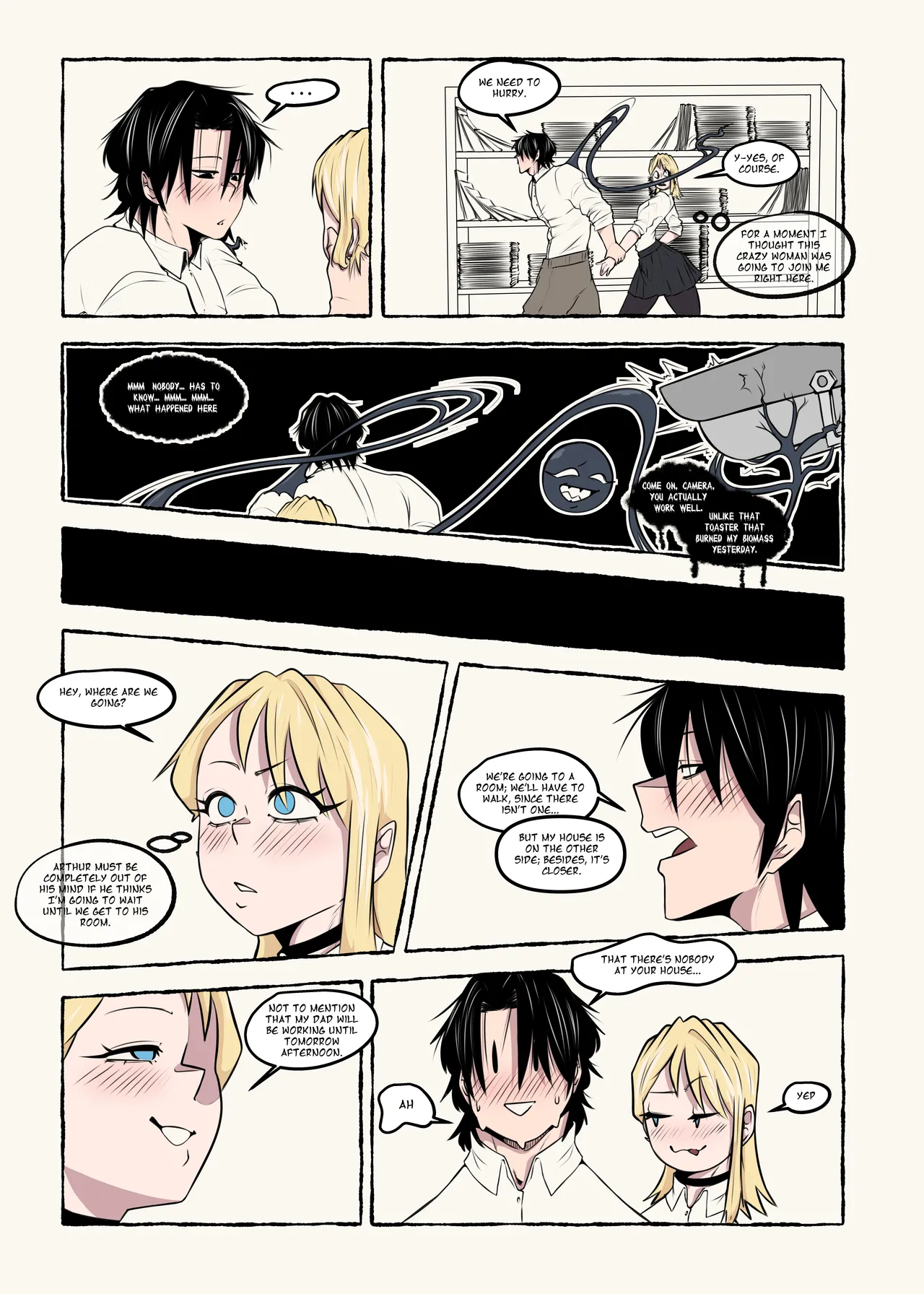 Overflowing Black 2 porn comic picture 25