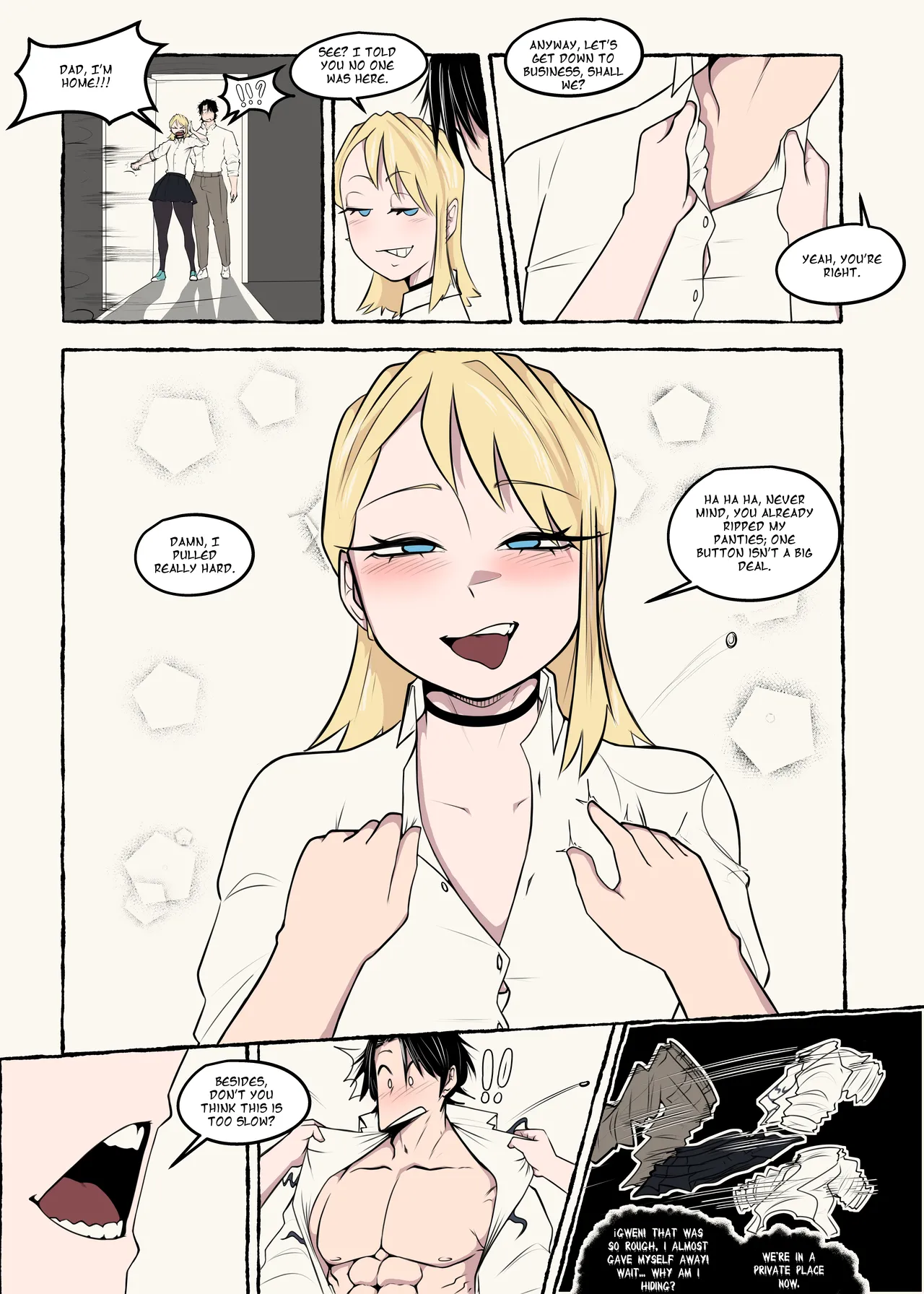 Overflowing Black 2 porn comic picture 26