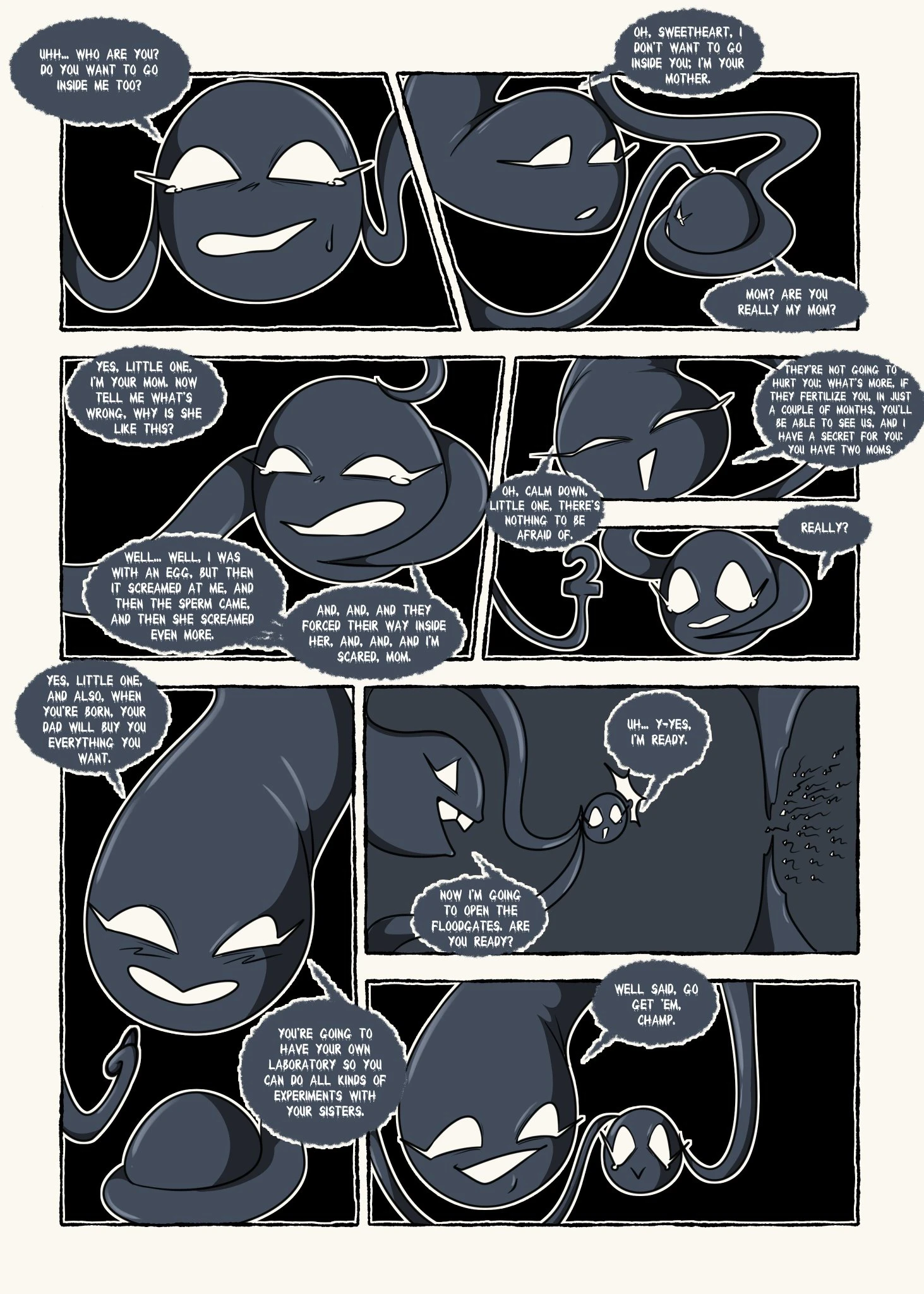 Overflowing Black 2 porn comic picture 43