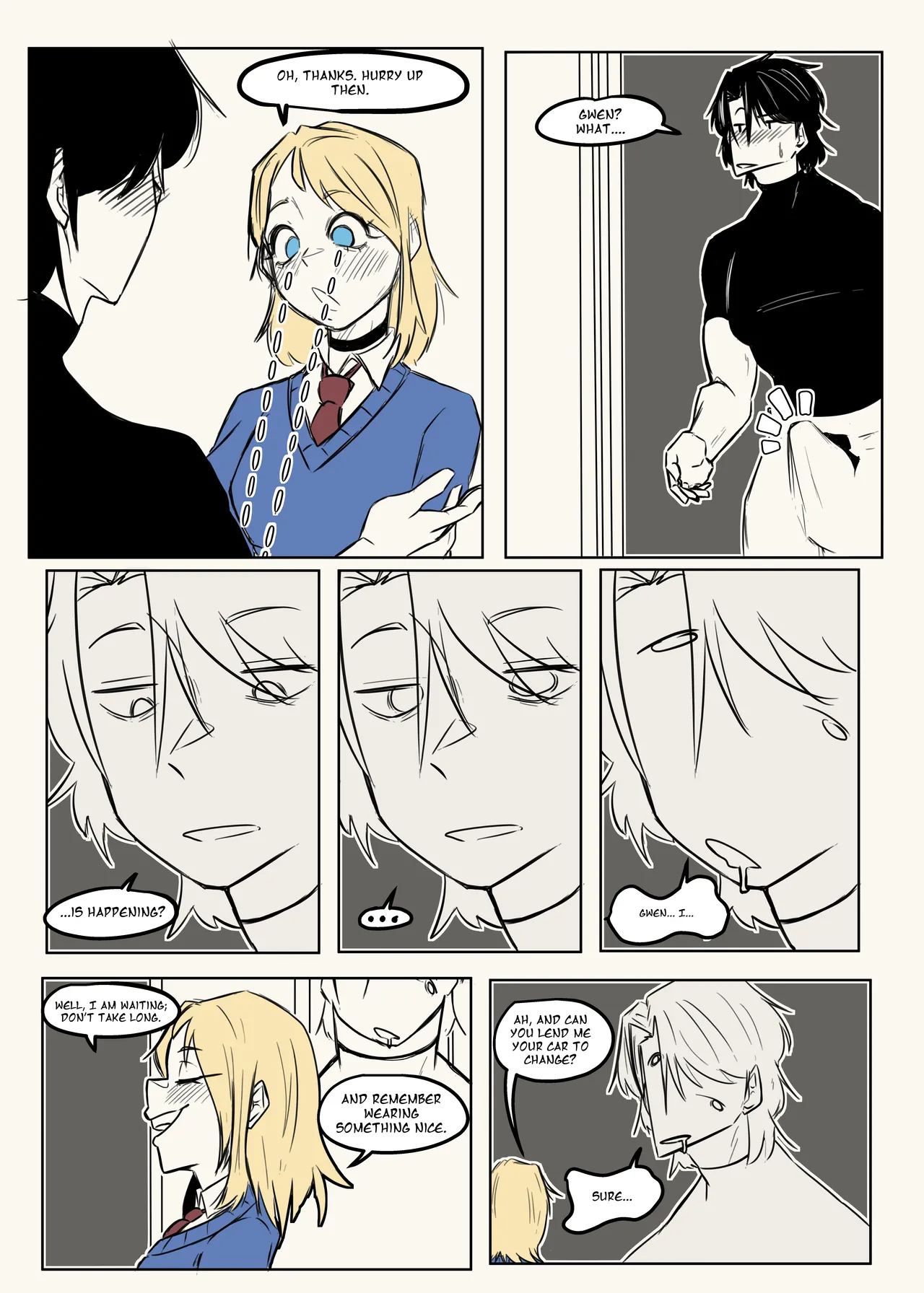 Overflowing Black 2 porn comic picture 7