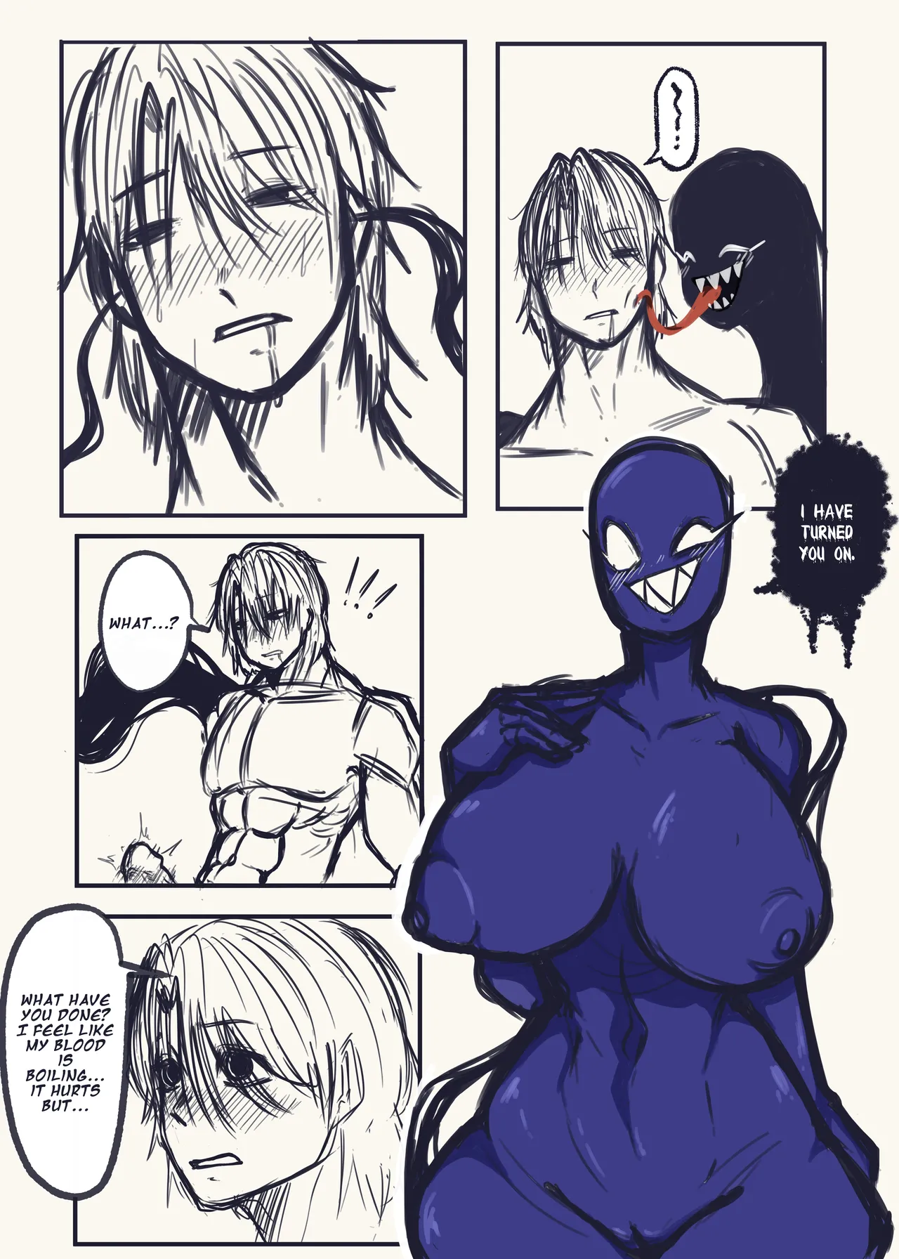Overflowing Black porn comic picture 14