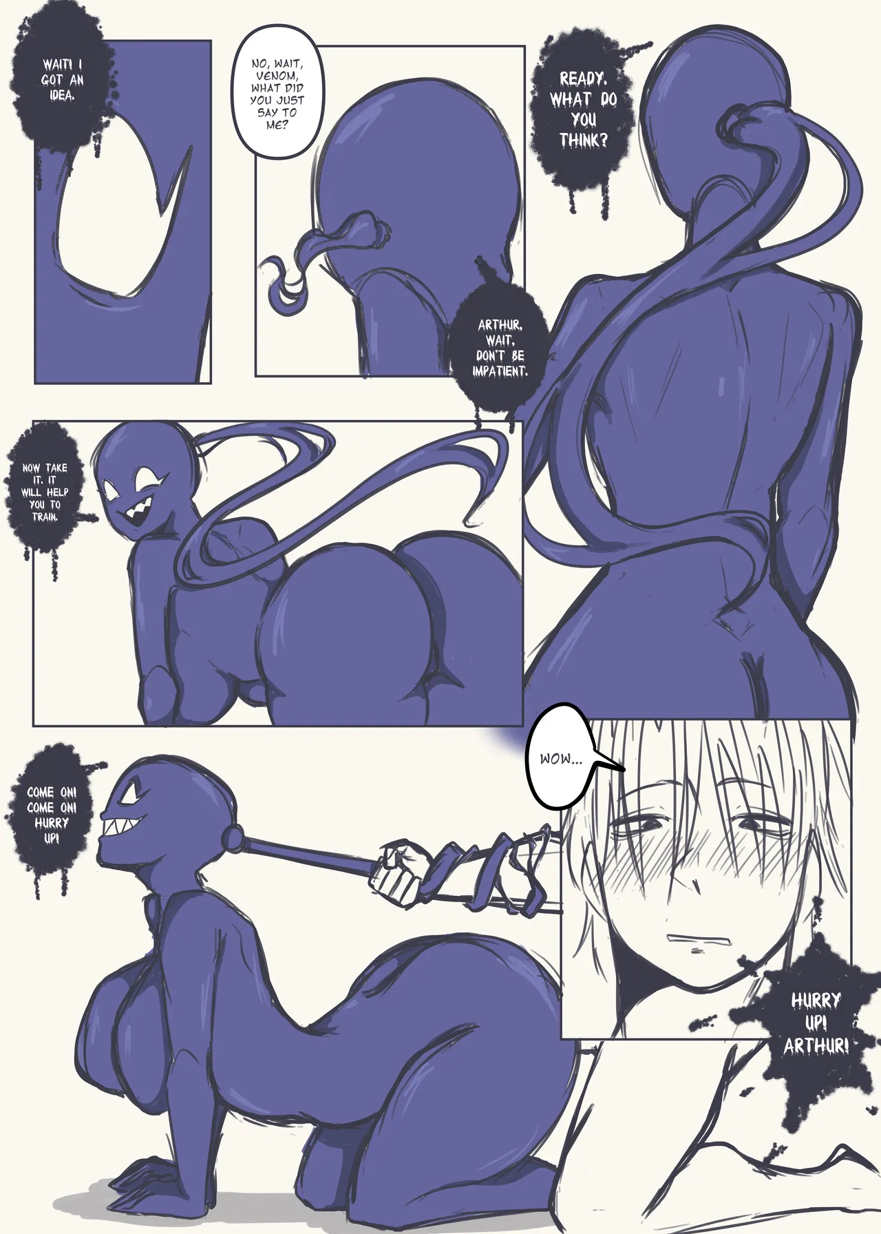 Overflowing Black porn comic picture 26