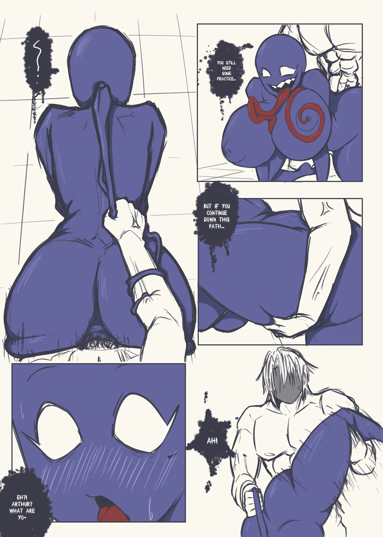 Overflowing Black porn comic picture 27