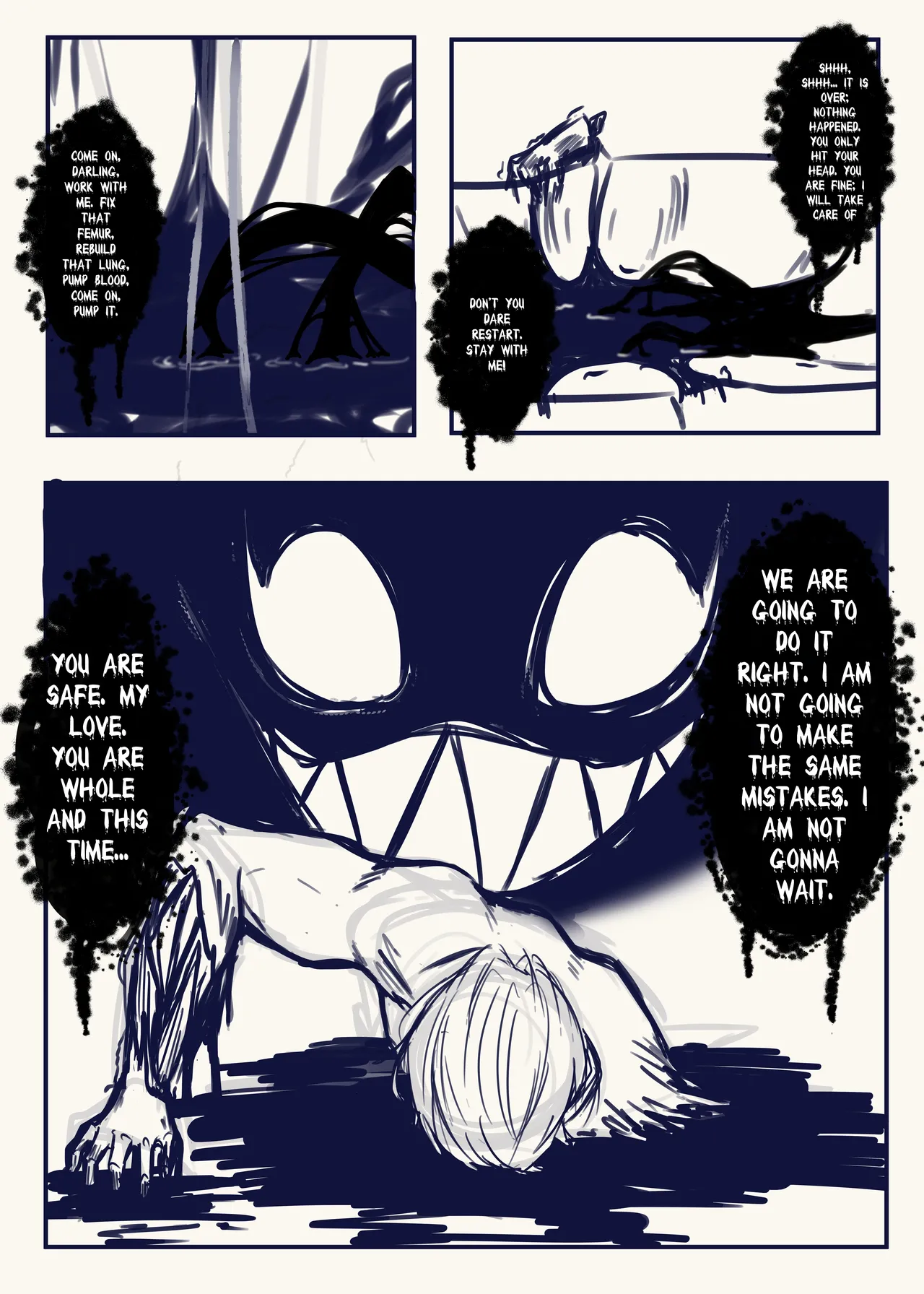 Overflowing Black porn comic picture 4