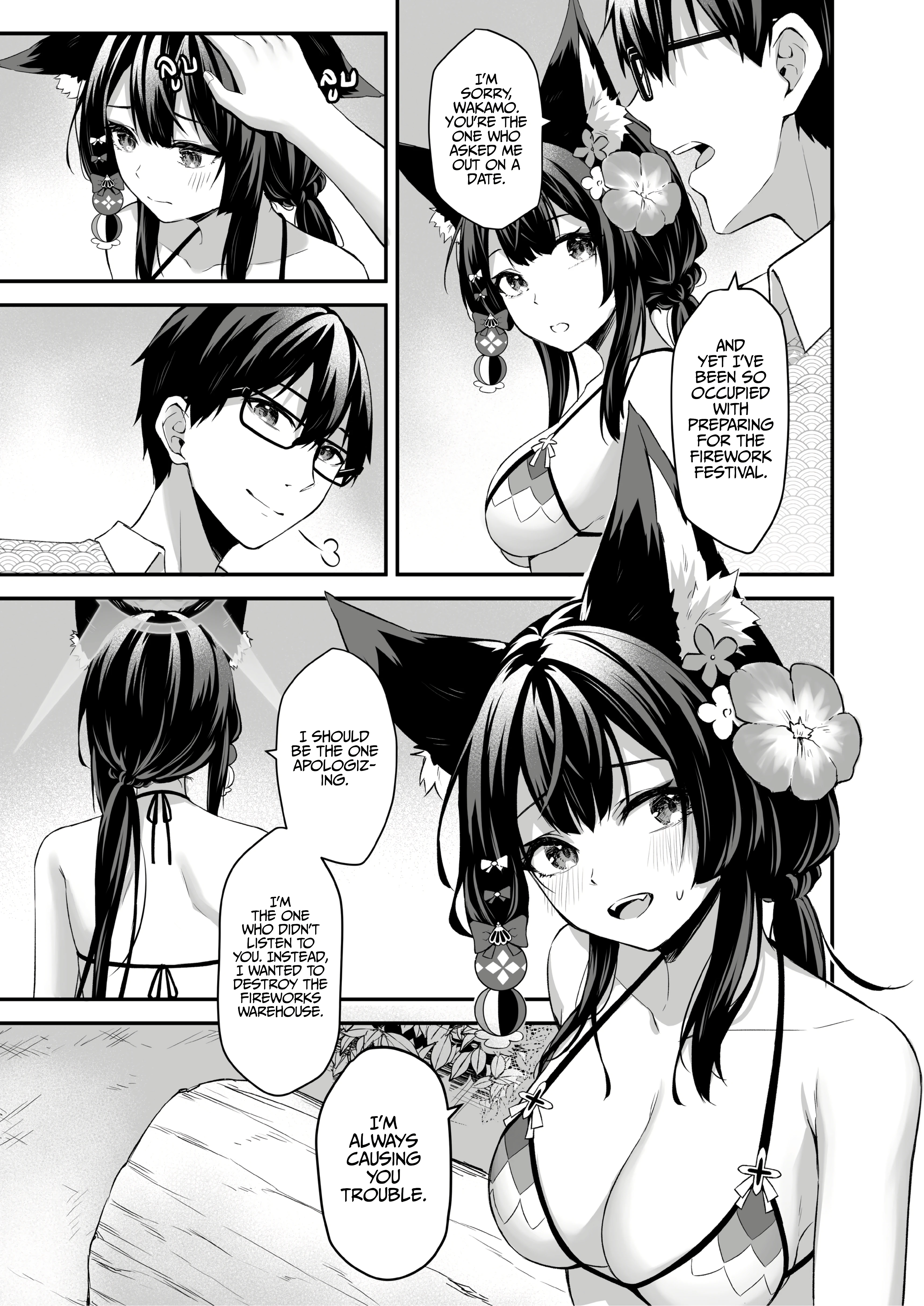 Overflowing With Love From Wakamo 2 porn comic picture 5