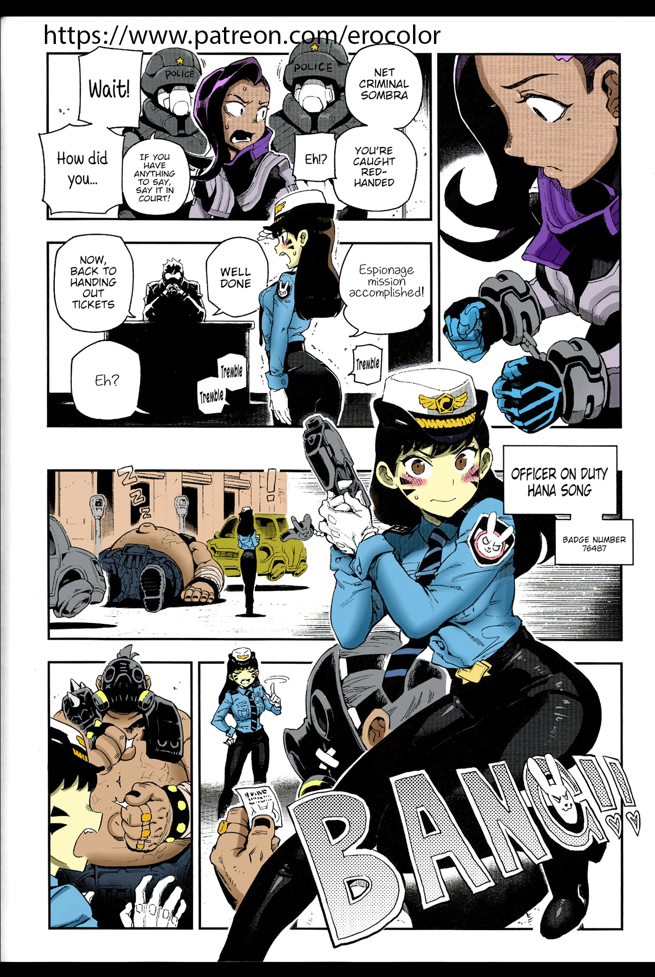OVERTIME!! OVERWATCH FANBOOK 2 (Colorized) porn comic picture 17