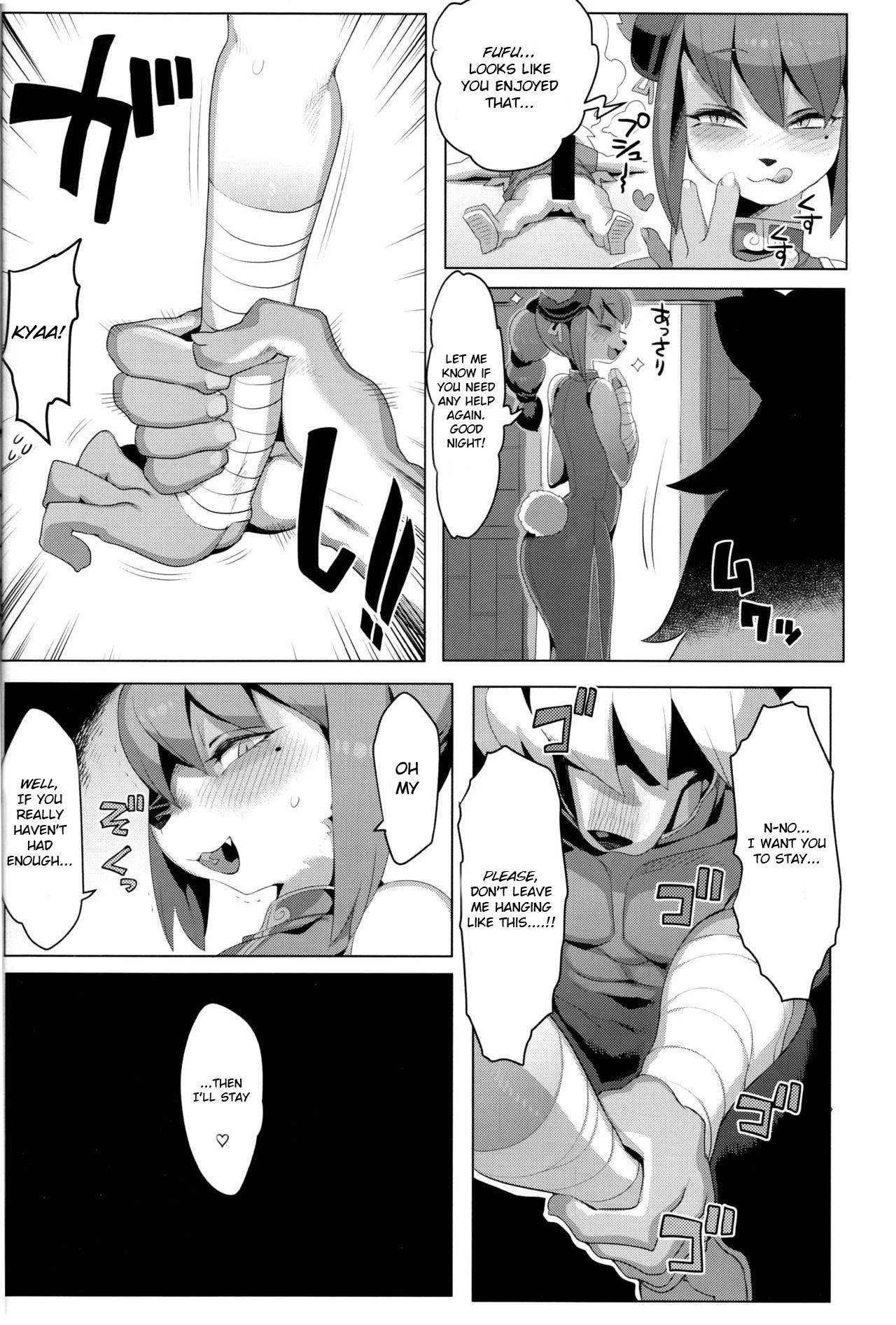 Panda-sanchi Shukuhakutan porn comic picture 13