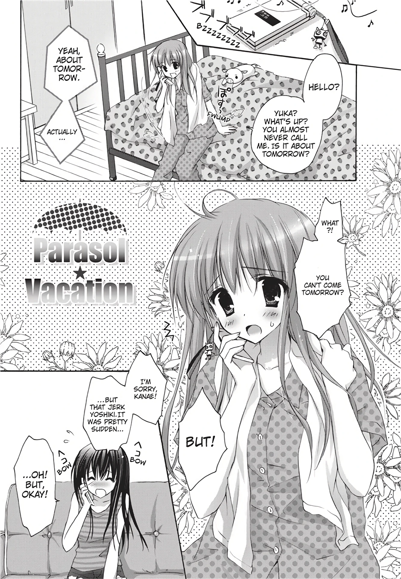 Parasol Vacation porn comic picture 1