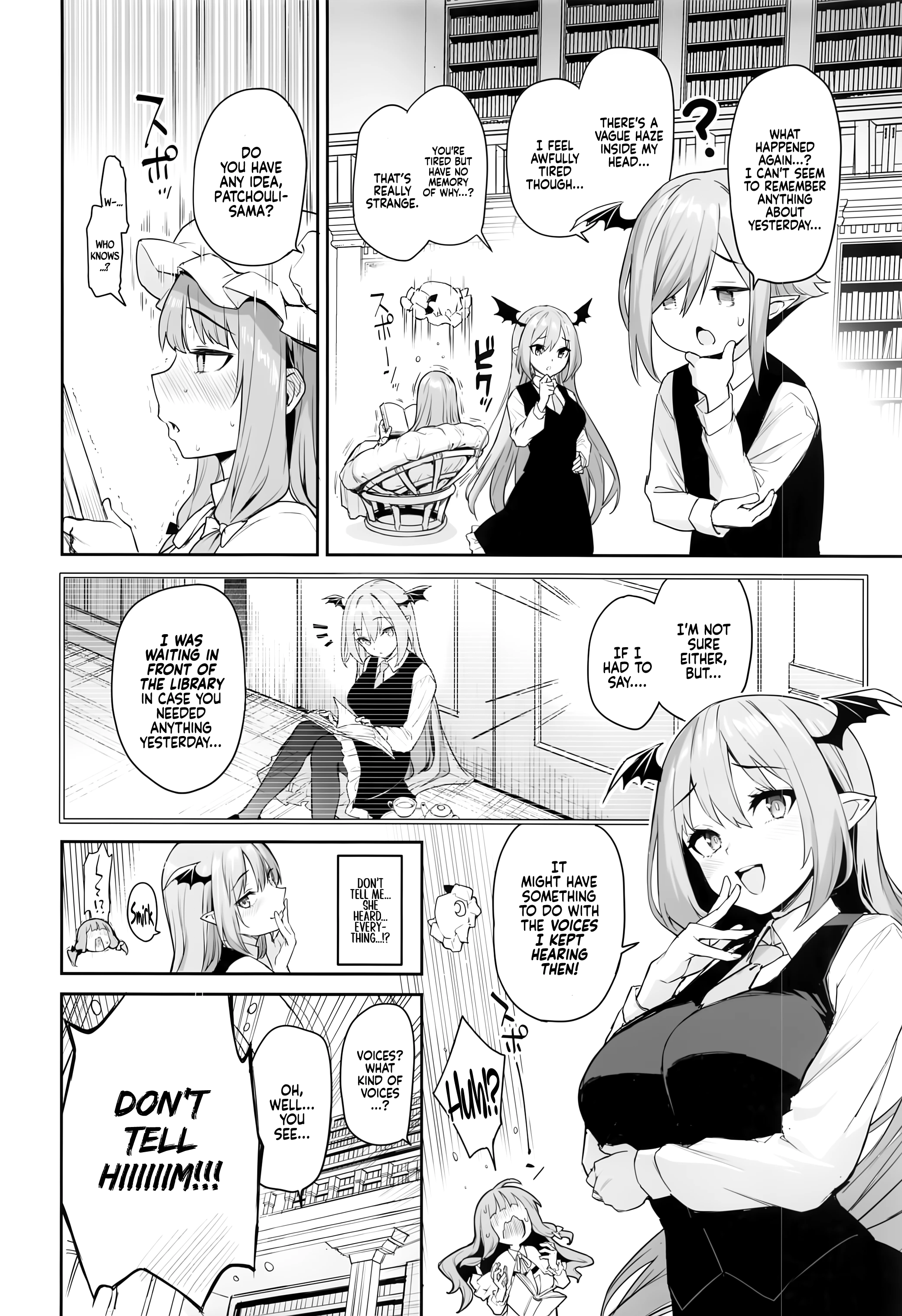 Patchouli and the Chamber of Secrets porn comic picture 21