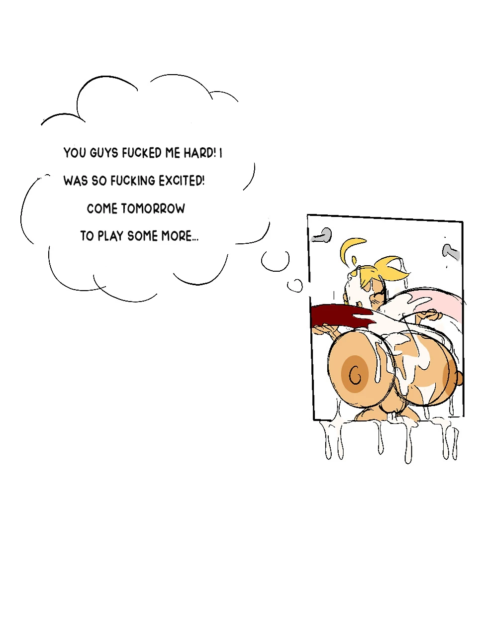 Peeping Boys porn comic picture 4