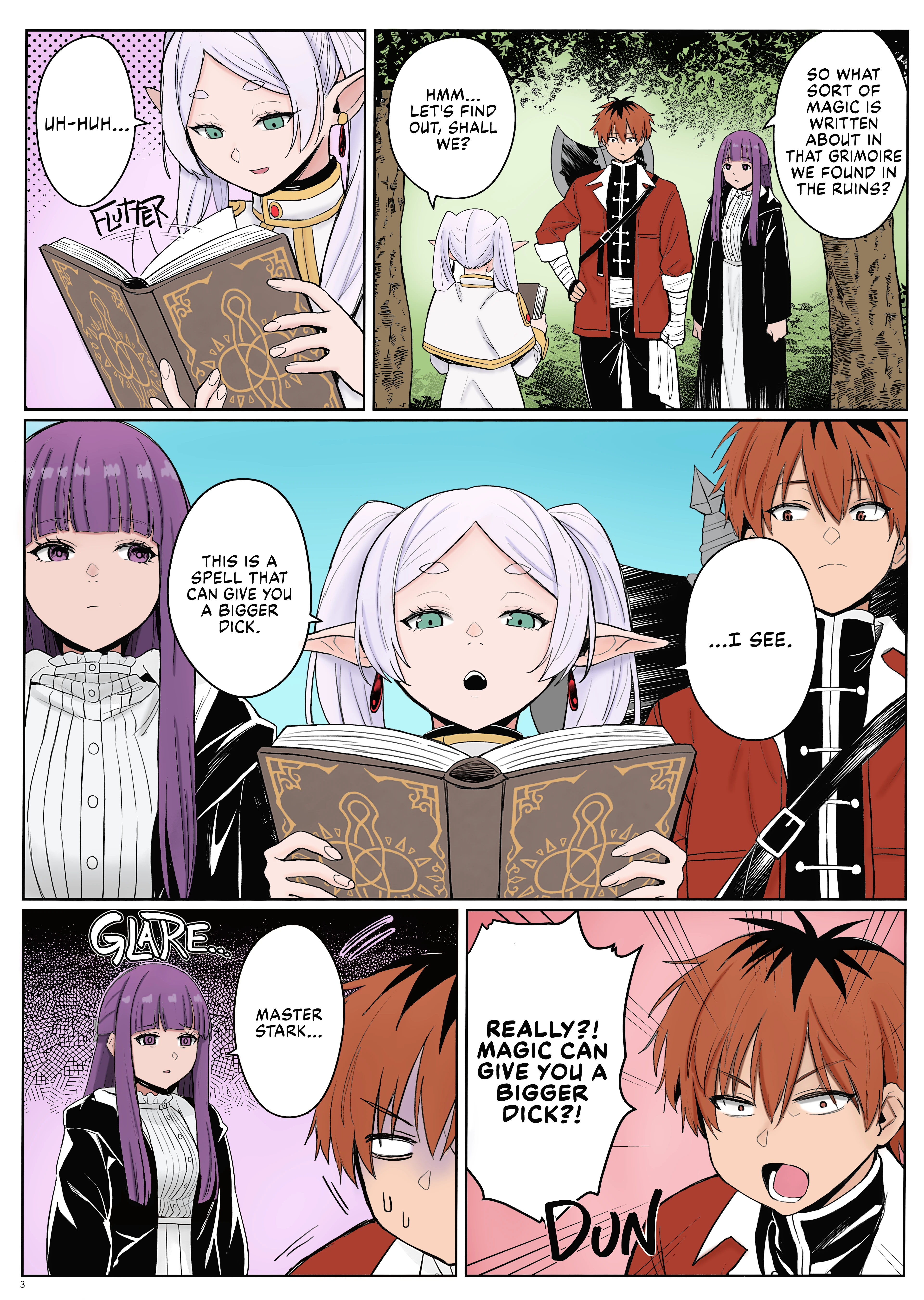 Penis Enlargement Magic porn comic picture 2